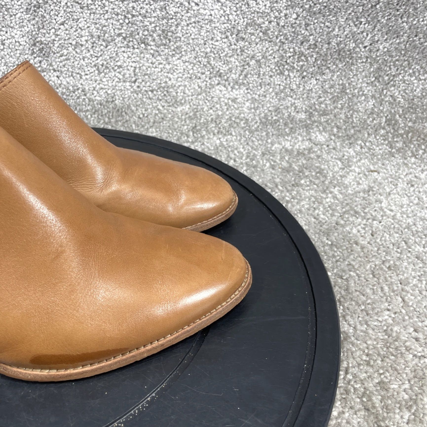 Madewell Madewell The Harper Mule Brown Leather Cuban Slip On Womens Size 9 Heel Mid 2-2.9in Casual Vintage No Size US 9 / IT 39 - 2 Thumbnail