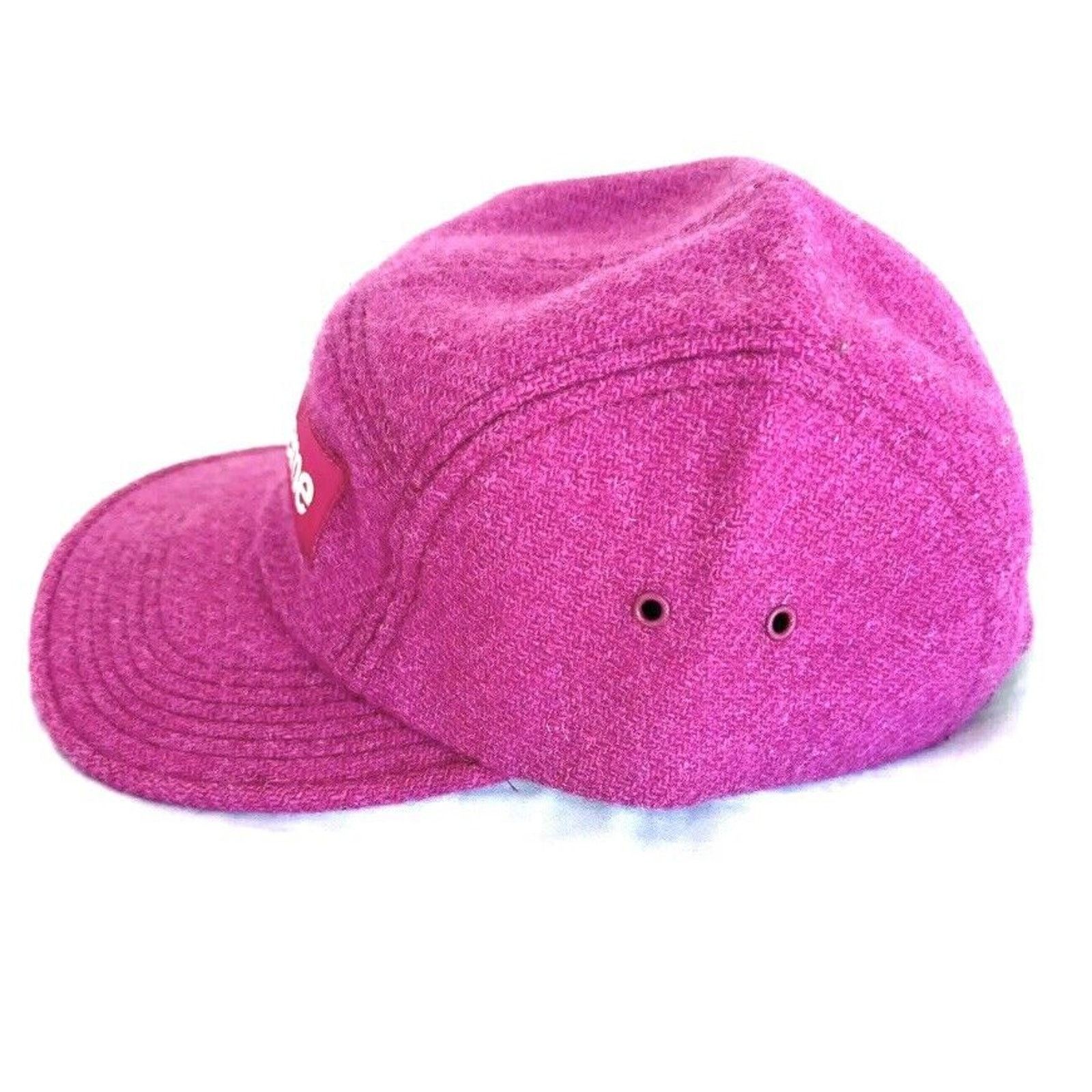 Supreme SUPREME FEATHERWEIGHT WOOL CAMP CAP PINK FW17 HARRIS Size ONE SIZE - 4 Thumbnail