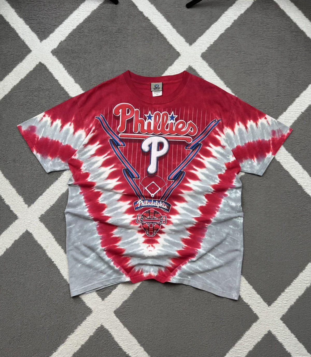 Liquid Blue Vintage Liquid Blue x MLB Philadelphia Phillies mens T-shirt Size US L / EU 52-54 / 3 - 3 Thumbnail