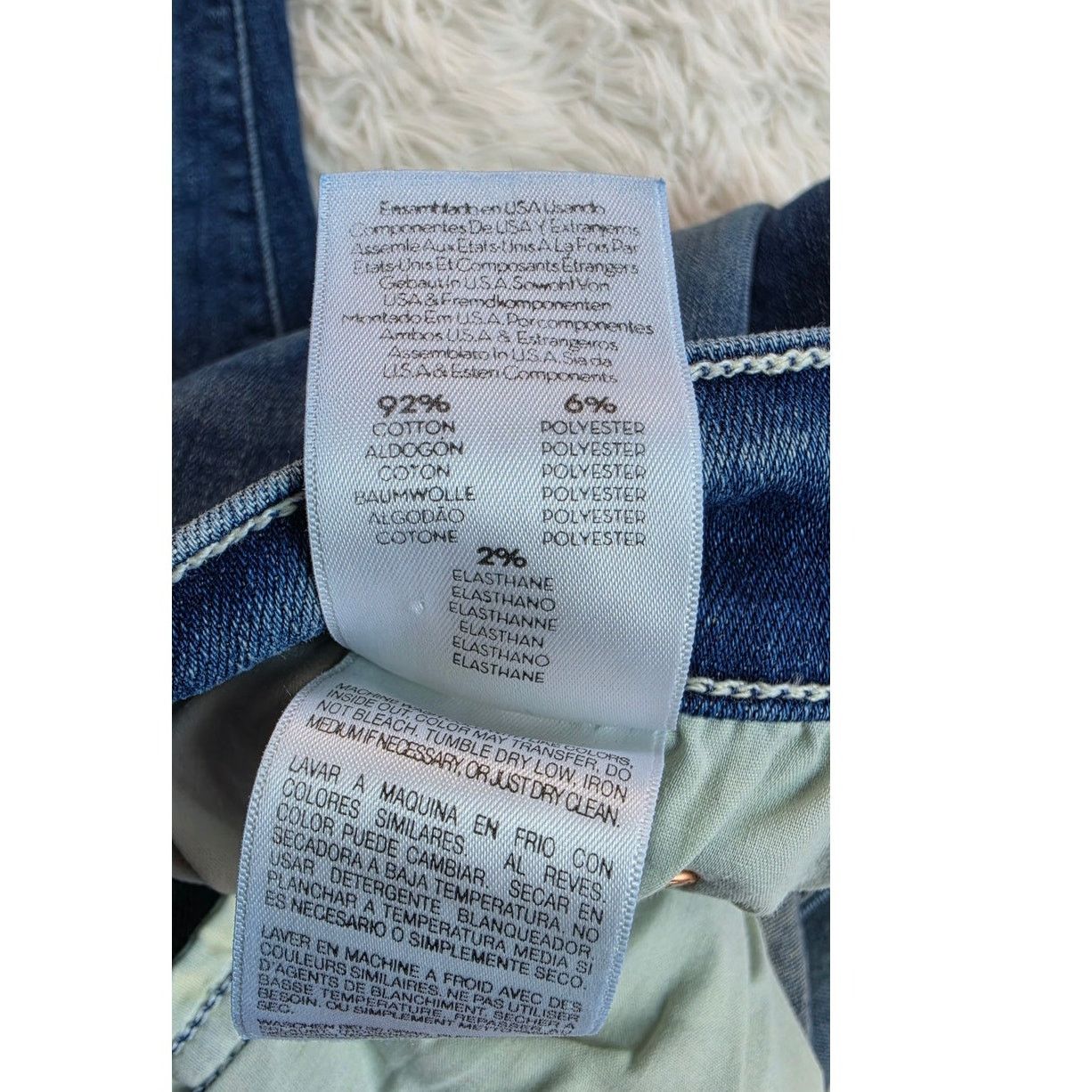 MOTHER Mother Rascal Ankle Step Fray Straight Jeans 26 / 2 Size 26" / US 2 / IT 38 - 6 Thumbnail