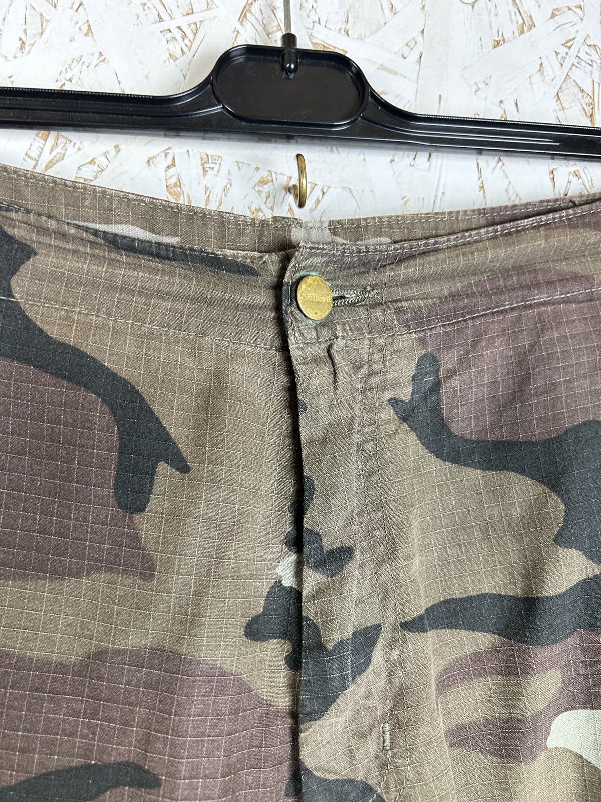 Carhartt Vintage Carhartt Camouflage Regular Cargo Pants 38 x 32 Size US 38 / EU 54 - 4 Thumbnail