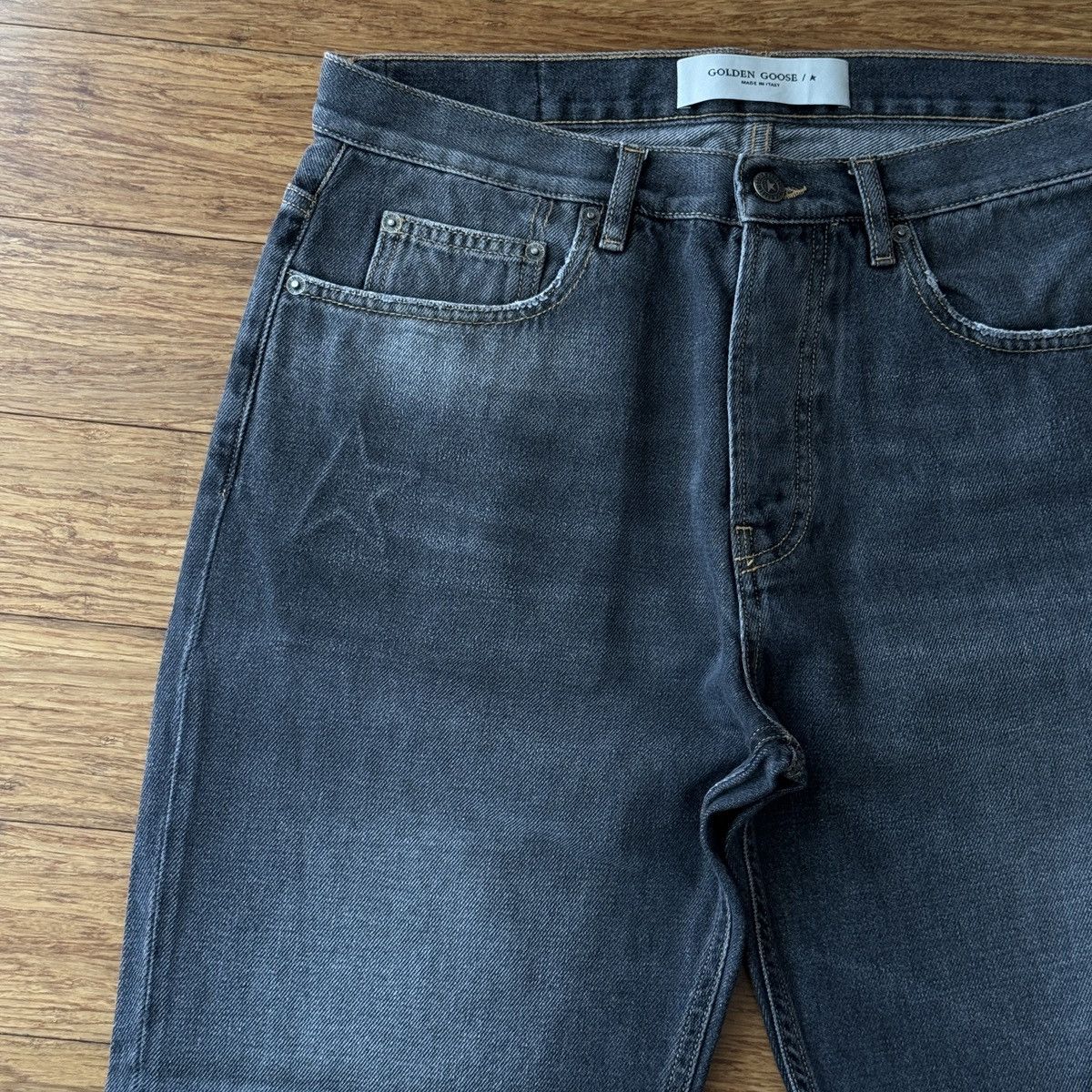 Golden Goose Golden Goose Skate Denim Cropped Jeans, Size 32 Size US 32 / EU 48 - 3 Thumbnail