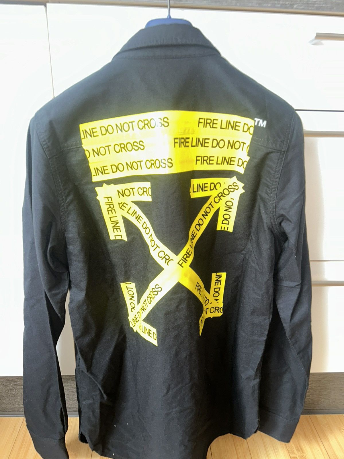 Off-White Off-White Fire Trap shirt S over fit L brand new Size US S / EU 44-46 / 1 - 9 Thumbnail