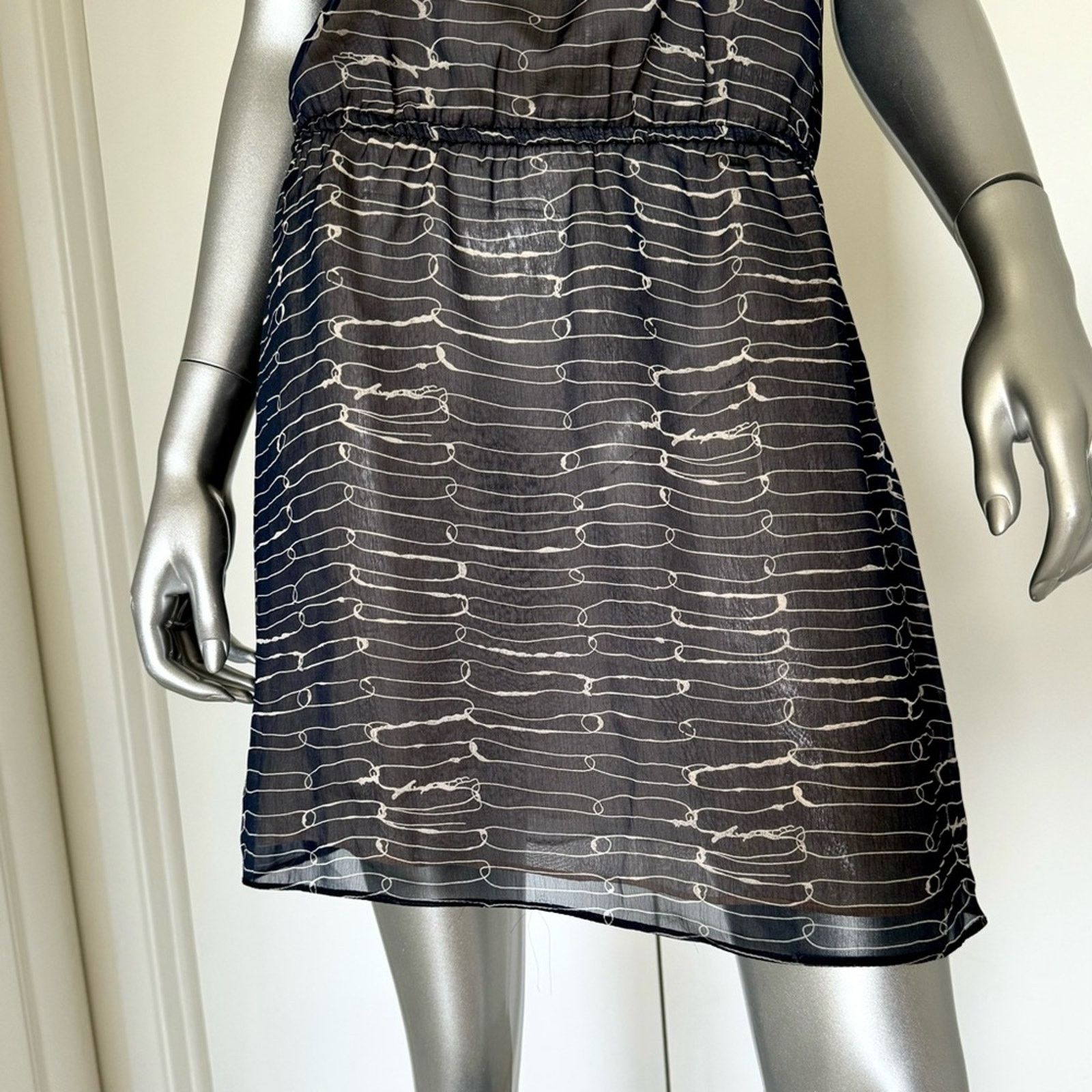 Lumieres LUMIERE Blue Dress, Size S-M Size S / US 4 / IT 40 - 3 Thumbnail