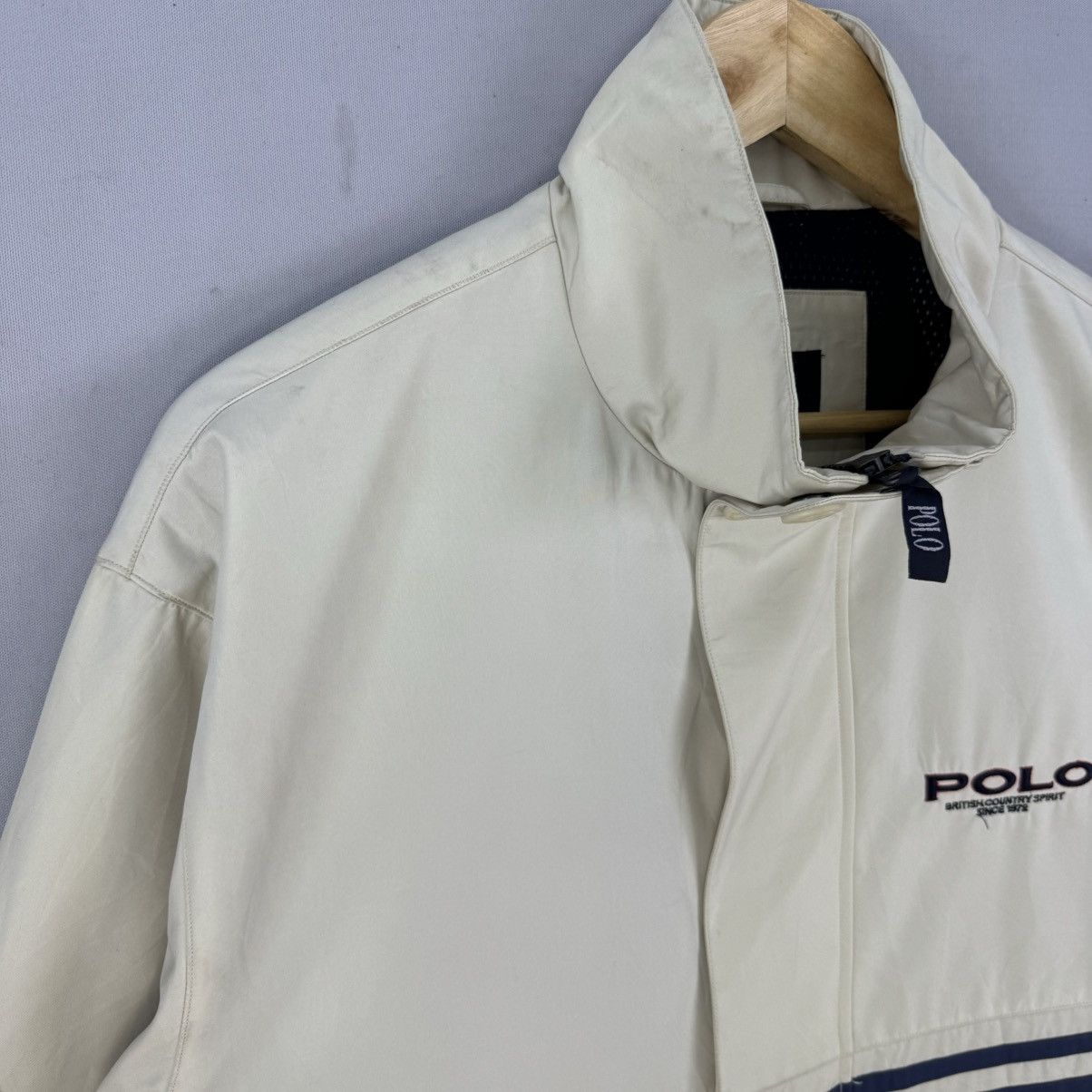 Polo Ralph Lauren Vintage Polo Windbreaker Jacket Size US L / EU 52-54 / 3 - 2 Thumbnail