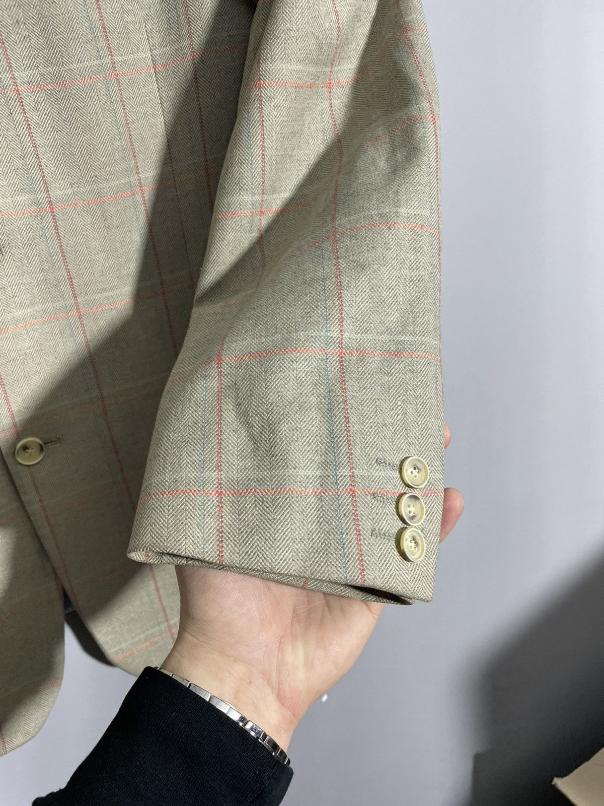 Other Robert Noble Santinelli Tailoring Check Pattern blazer Size 42R - 10 Thumbnail