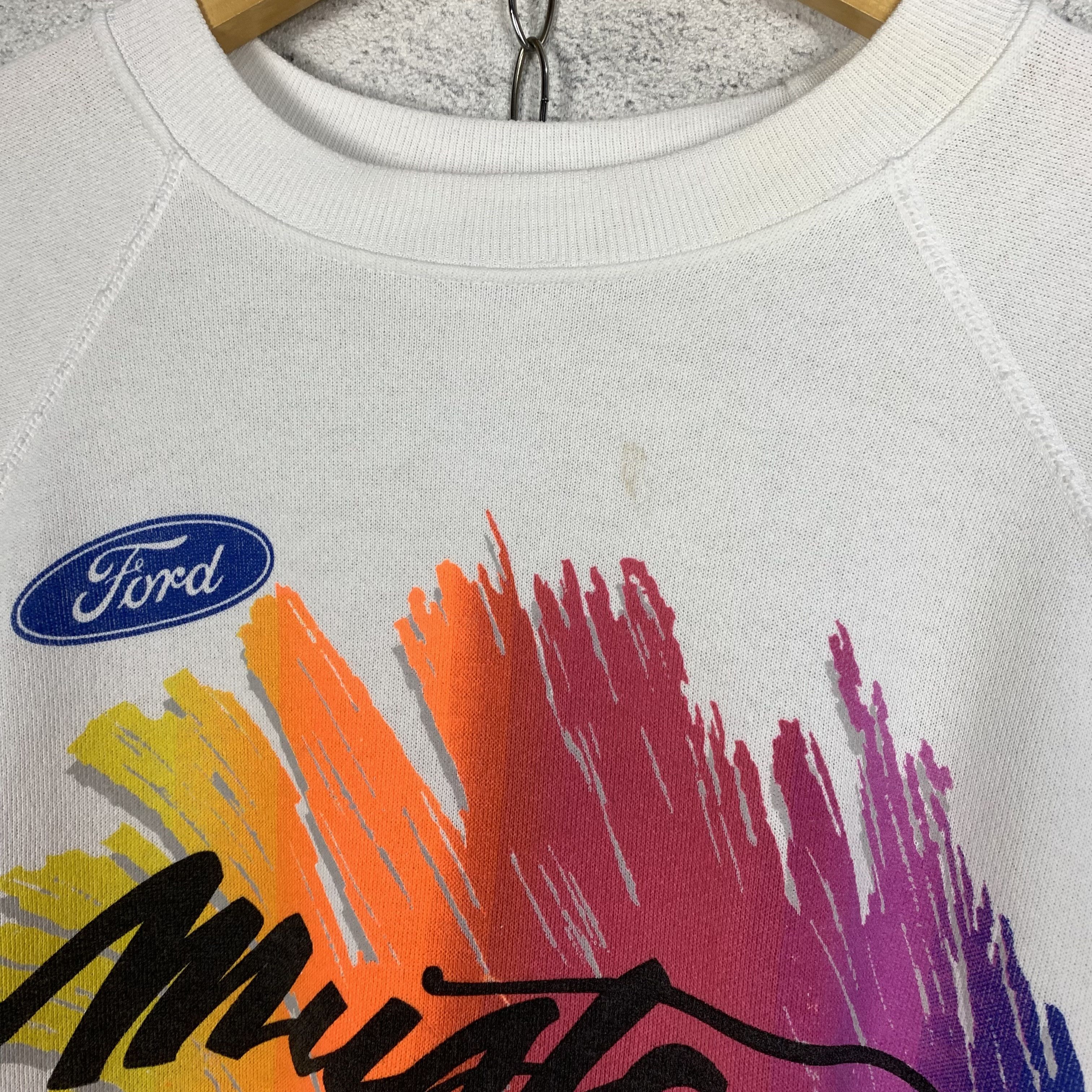 Ford Vintage 90s Ford Mustang Sweatshirt Crewneck Size US S / EU 44-46 / 1 - 3 Thumbnail