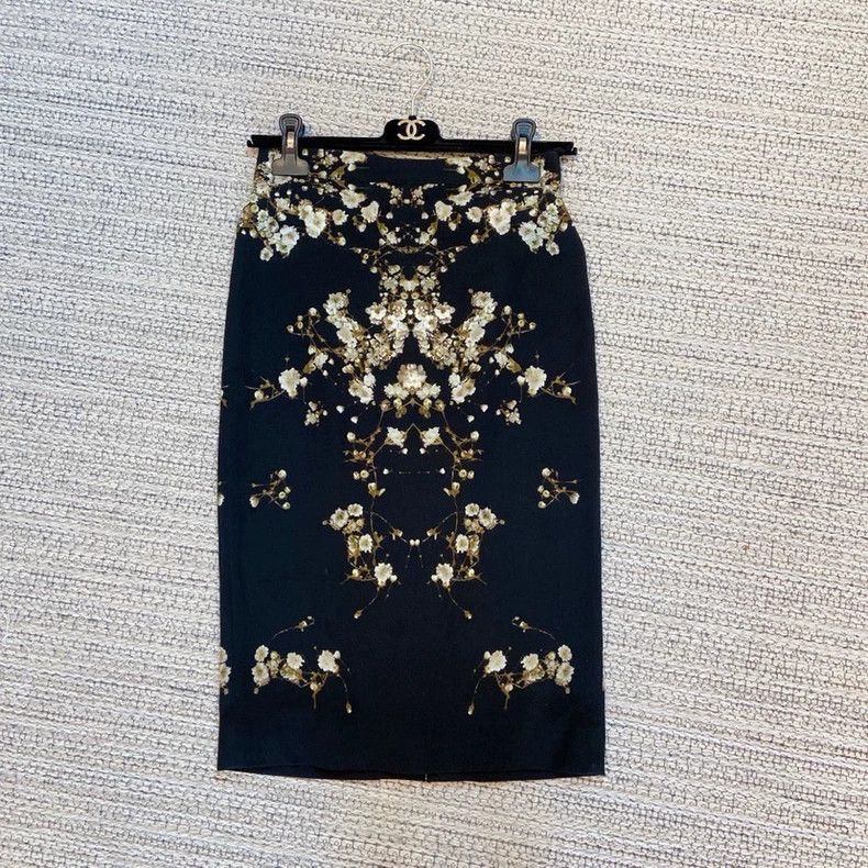 Other Givenchy Size36 Printed Midi Skirt Size S / US 4 / IT 40 - 3 Thumbnail
