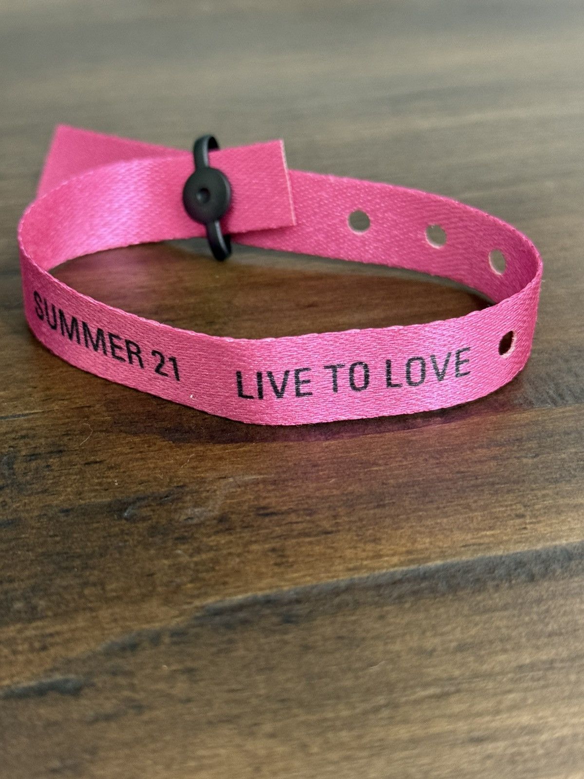 Balenciaga S/S21 Live to Love Bracelet *Rare* Size ONE SIZE - 2 Thumbnail