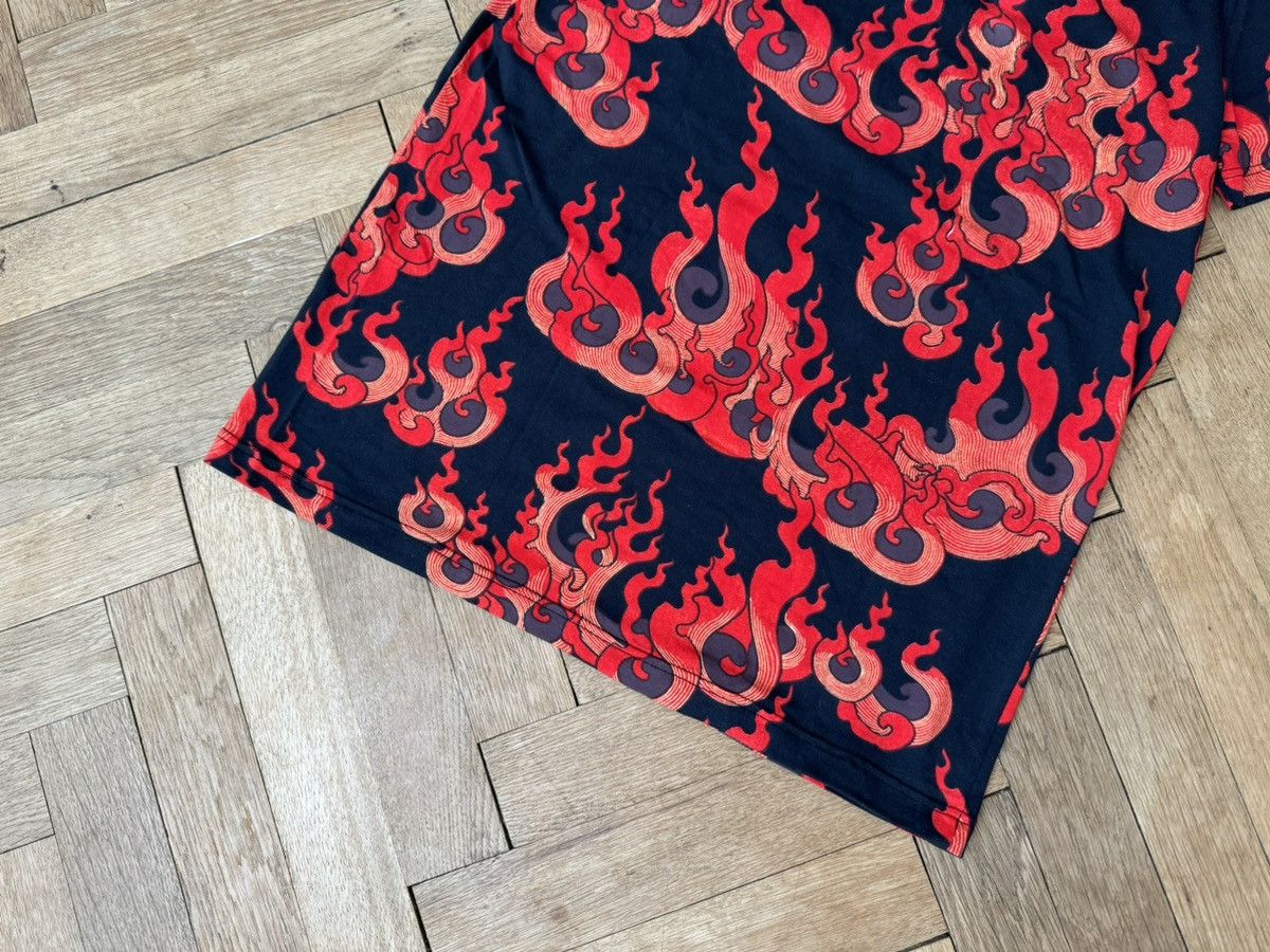 John Galliano Galliano Fire Flame T-Shirt S Size US S / EU 44-46 / 1 - 8 Thumbnail