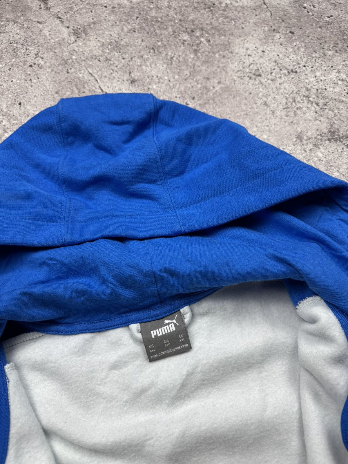 Puma Vintage Puma Marseille Y2K Drill PSG Track Zip Hoodie Soccer Size US XL / EU 56 / 4 - 6 Thumbnail