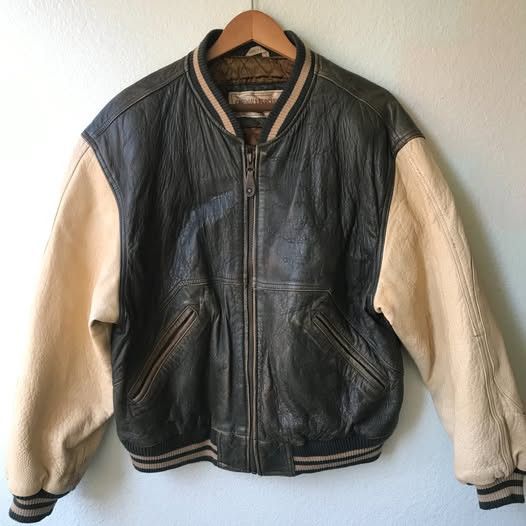 Other Vintage Gordon & Ferguson Leather Bomber Jacket Size US M / EU 48-50 / 2 - 1 Thumbnail