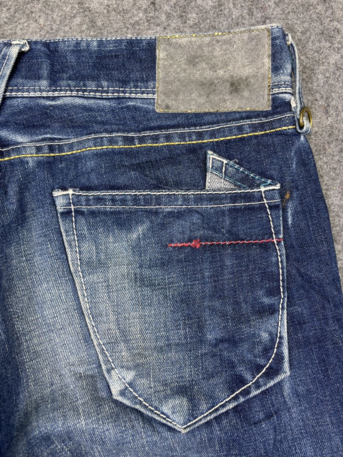 Vanquish 💥Flare💥Vanquish Crazy Fades Low Rise Spiky Flare Denim K1 Size US 32 / EU 48 - 11 Thumbnail