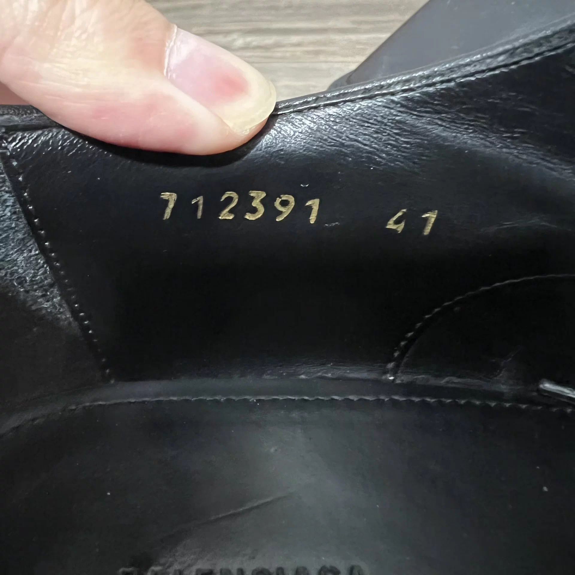 Balenciaga Balenciaga Rhino Derbies Black EUR 41 like new Size US 8 / EU 41 - 7 Thumbnail
