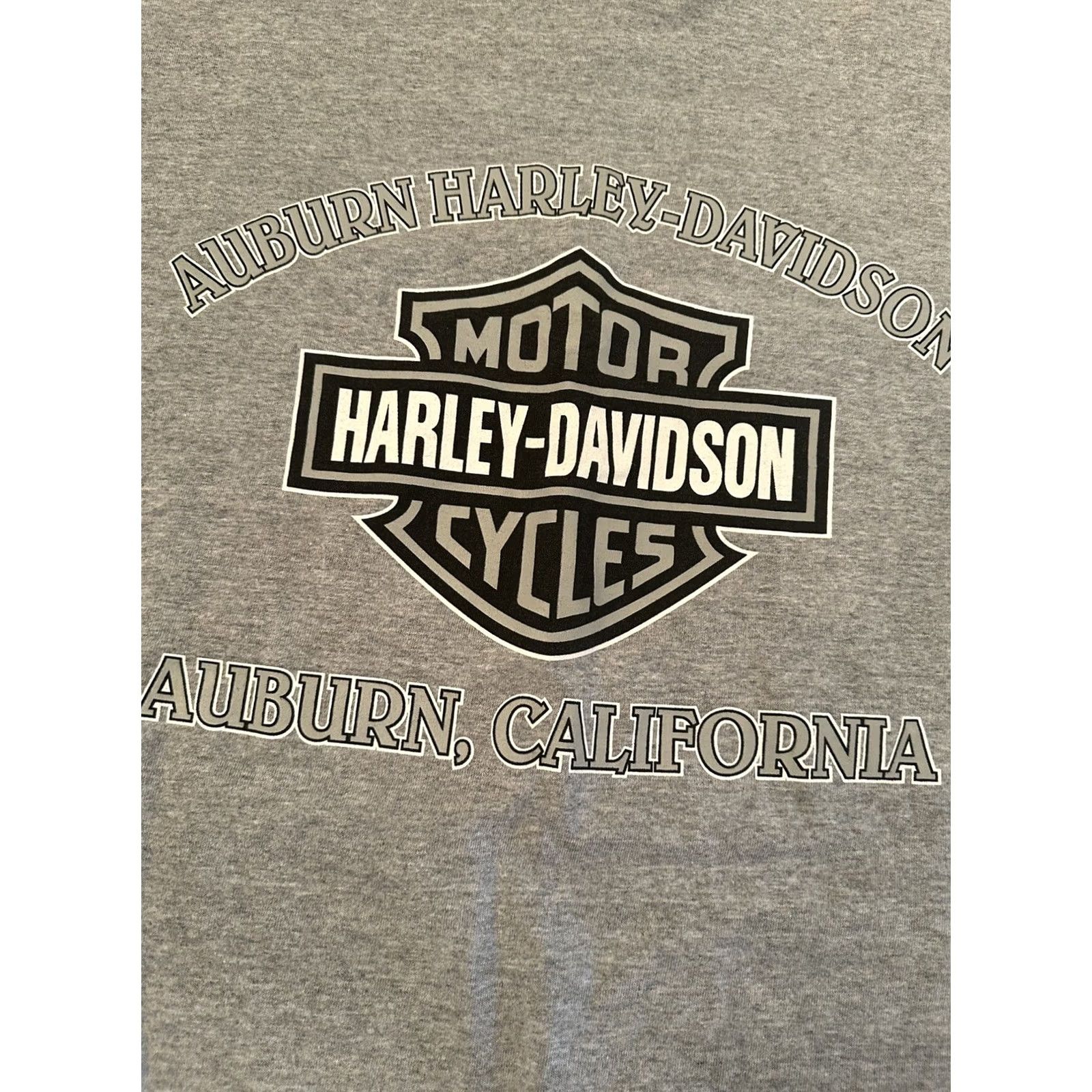 Harley Davidson VINTAGE Harley-Davidson T-Shirt 2XL Gray Mens Short Sleeve Made In USA 1998 Biker Cotton Shirt Size US XXL / EU 58 / 5 - 7 Thumbnail