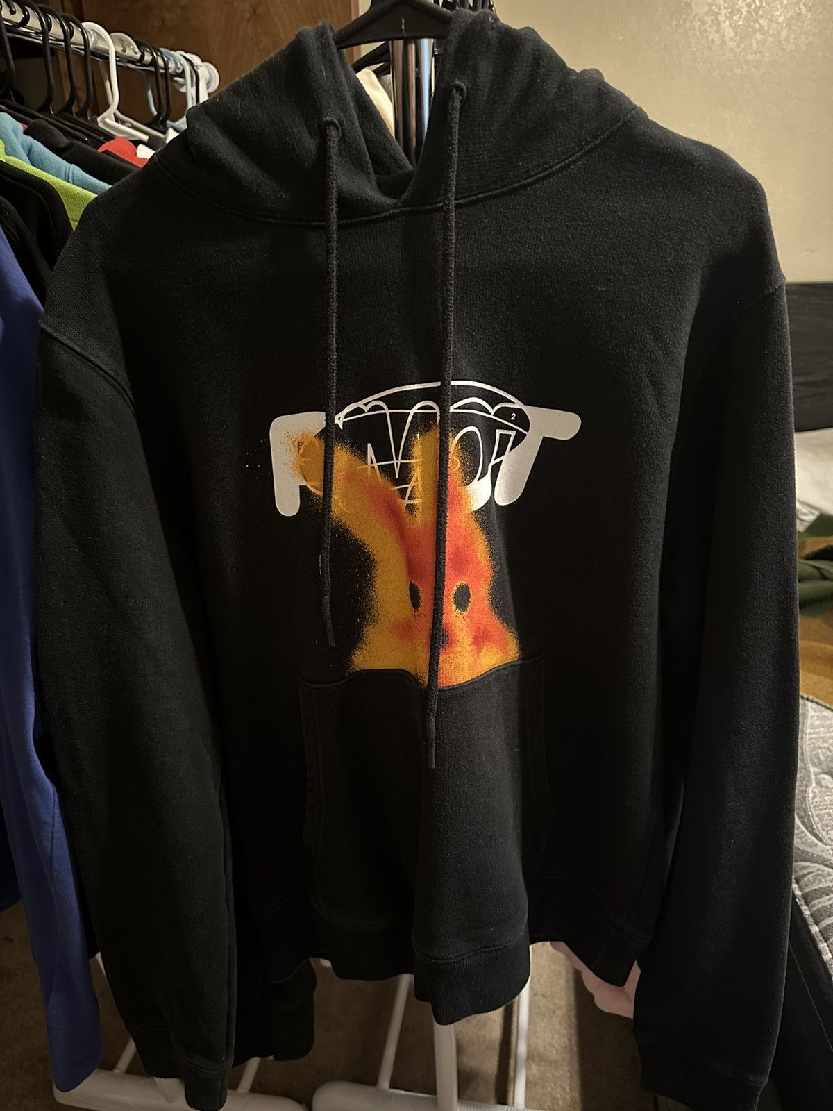 Off White Off white pivot fish hoodie Grailed