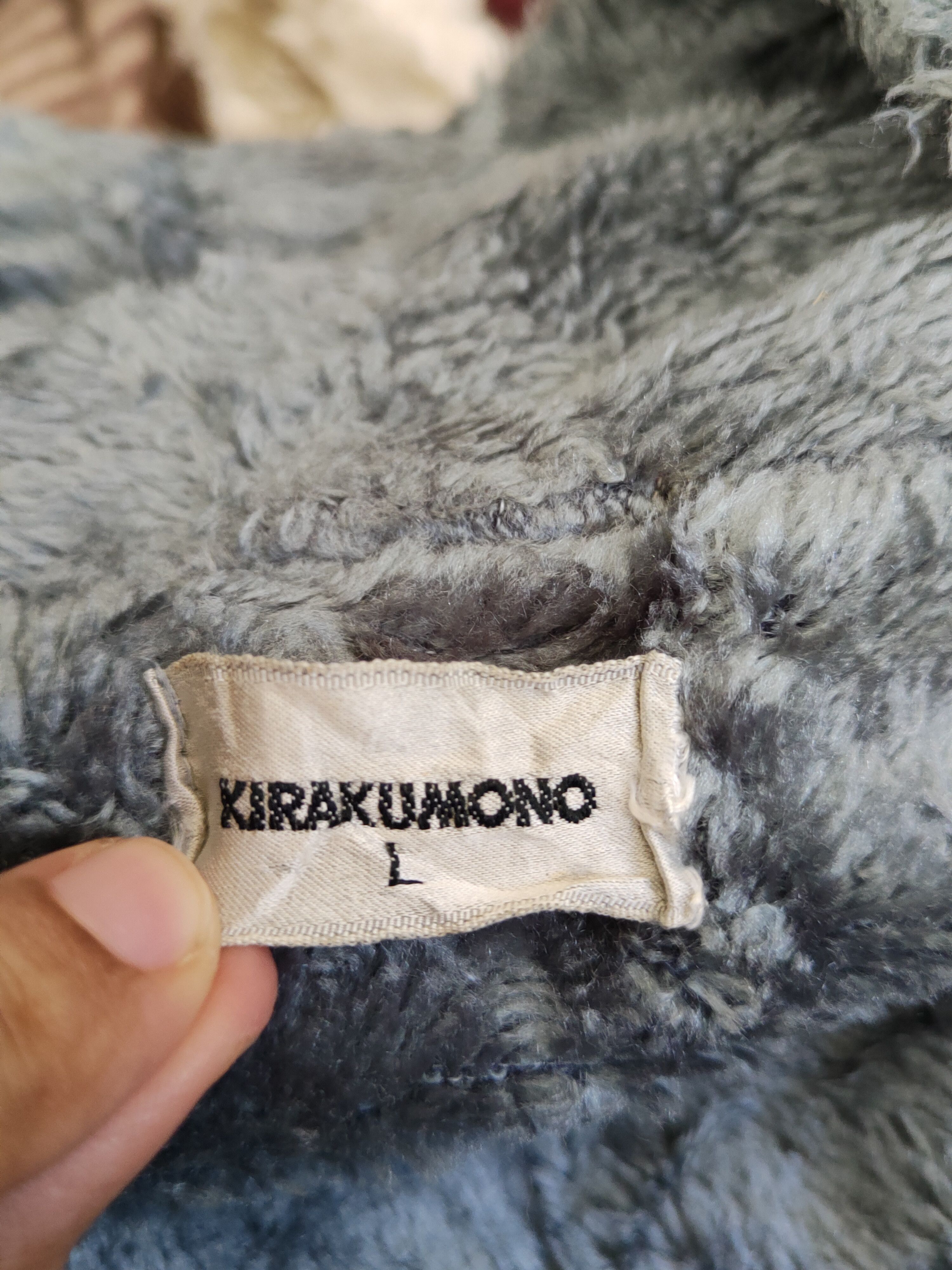 Japanese Brand × Vintage Vintage & Rare by Kirakumono Gray Vests Size US L / EU 52-54 / 3 - 12 Thumbnail