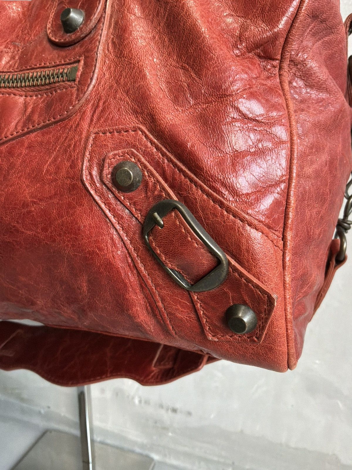 Balenciaga 2000s Balenciaga - City Twiggy - Lambskin Leather Bag Size ONE SIZE - 5 Thumbnail