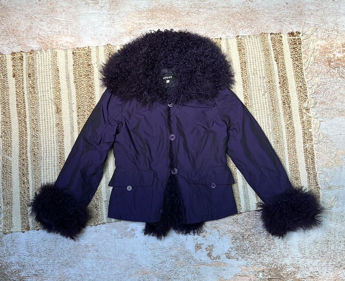 Versace × Versace Jeans Couture Versace Sport vintage aviator jacket with fur details Size M / US 6-8 / IT 42-44 - 8 Thumbnail