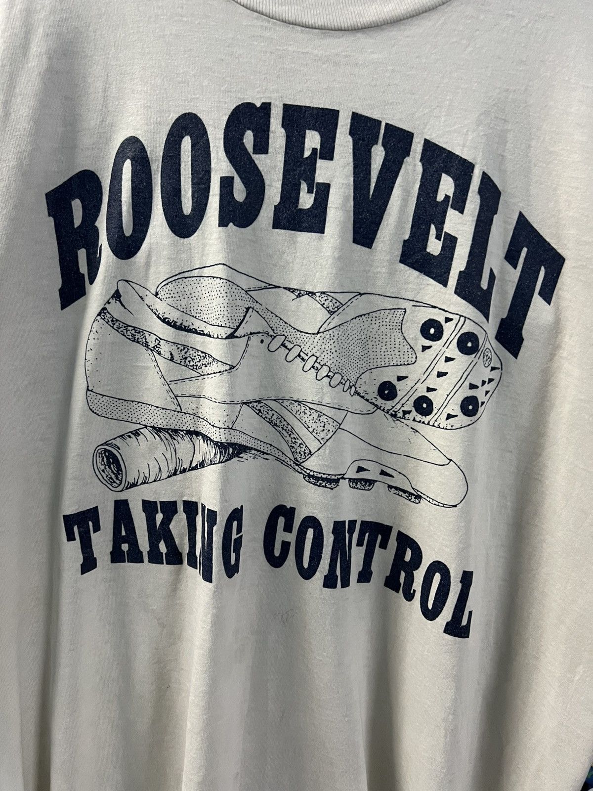 Vintage 90’s Roosevelt Taking Control Tee Size US M / EU 48-50 / 2 - 10 Thumbnail