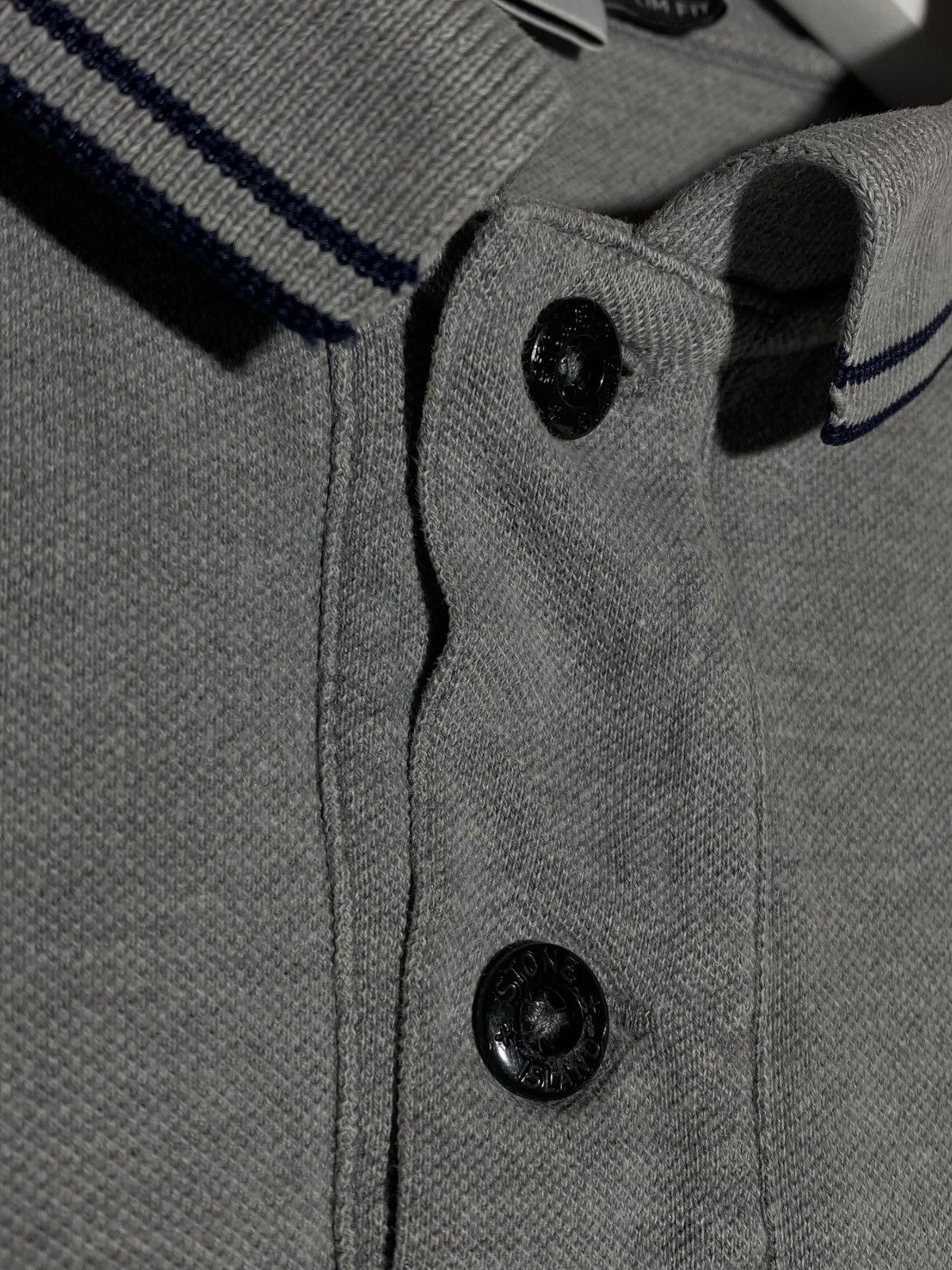 Stone Island 🔥 STONE ISLAND GREY POLO SHIRT CASUAL MILANO STREET STYLE Size US L / EU 52-54 / 3 - 7 Thumbnail
