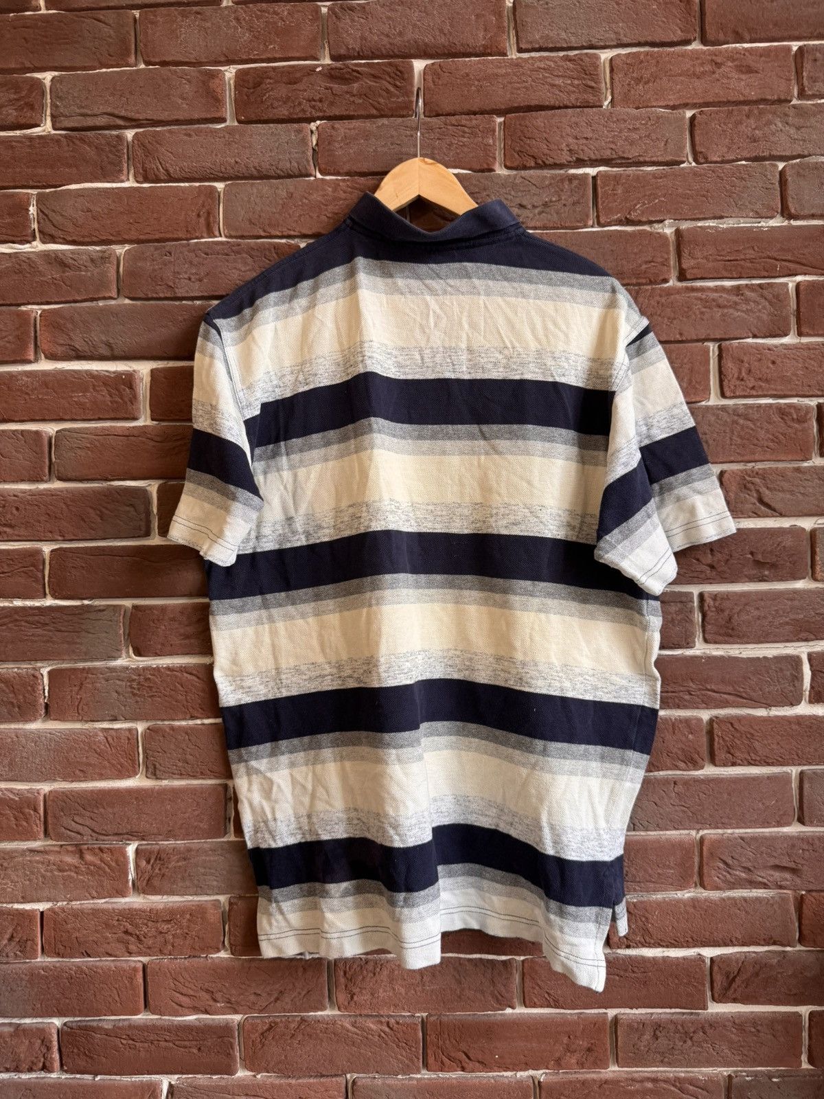 Valentino Valentino studio Vintage Polo T-shirt Logo Hype grey Size US XL / EU 56 / 4 - 2 Thumbnail