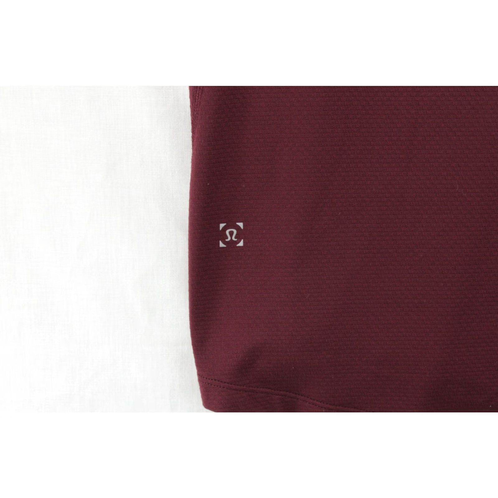 Lululemon Lululemon License to Move T-Shirt Mens Large Burgundy Crew Neck Waffle Knit Size US L / EU 52-54 / 3 - 5 Thumbnail