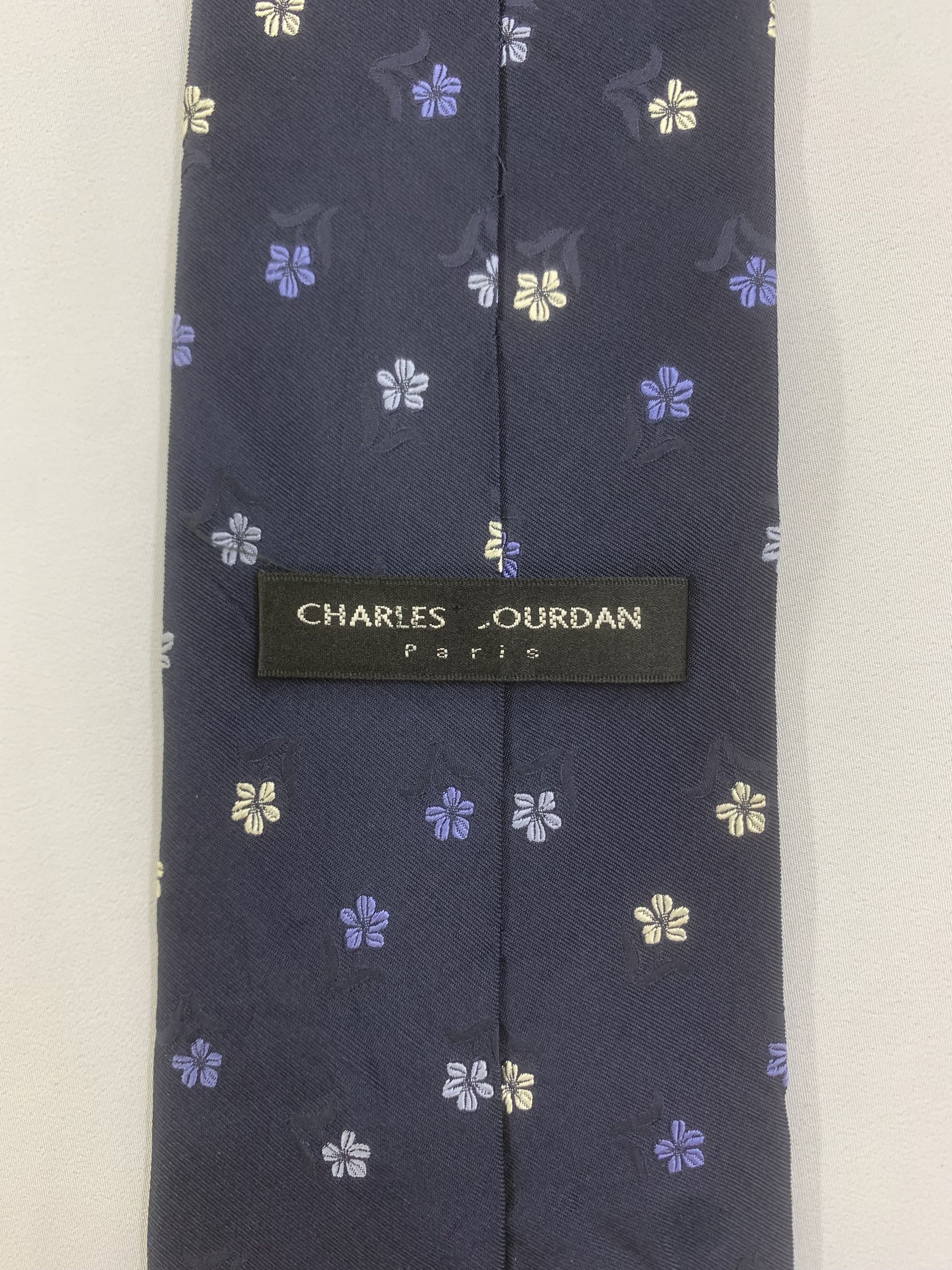 Charles Jourdan Charles Jourdan silk tie NT1004 Size ONE SIZE - 4 Thumbnail