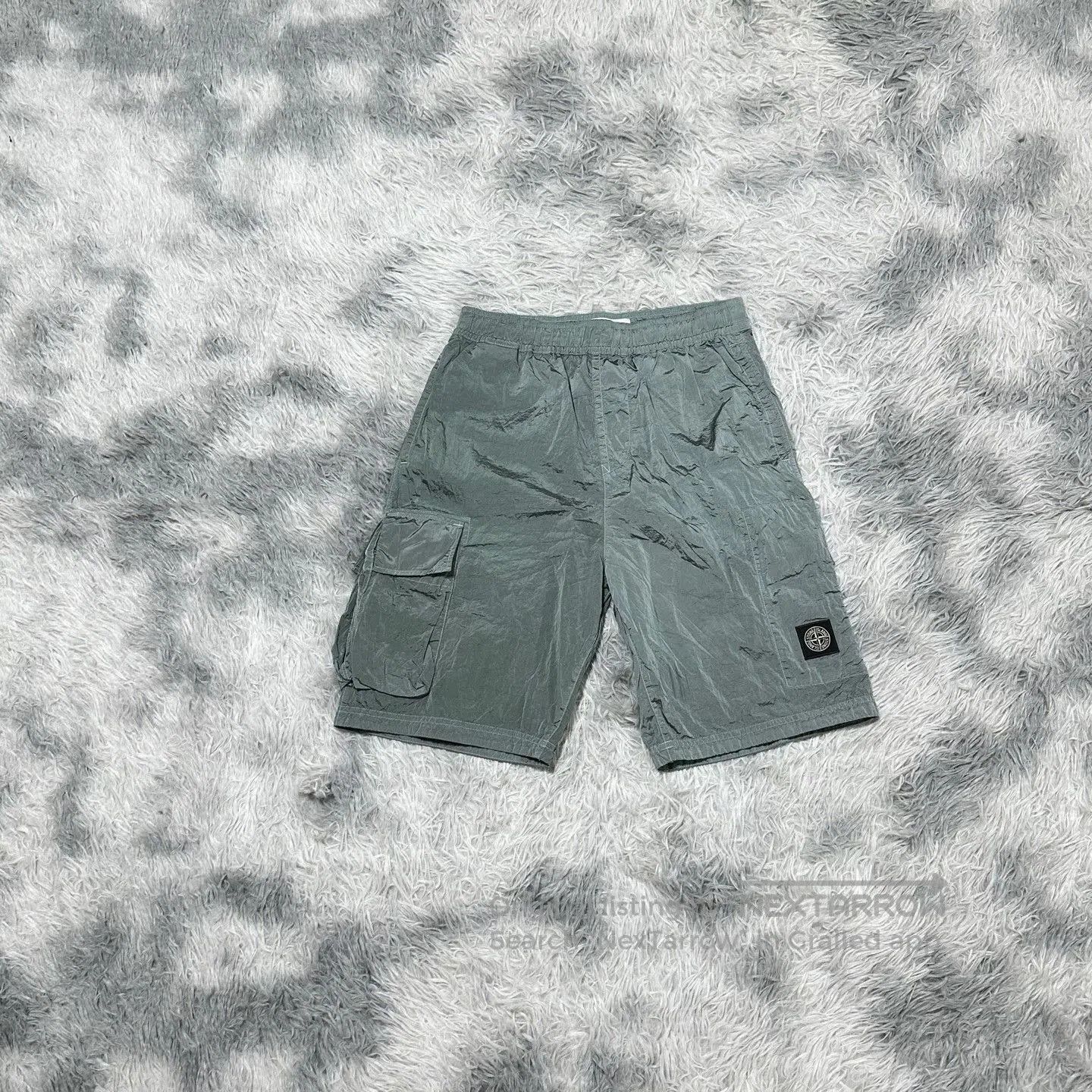 Stone Island Stone Island Metal Nylon Cargo Shorts. Size US 29 - 1 Thumbnail