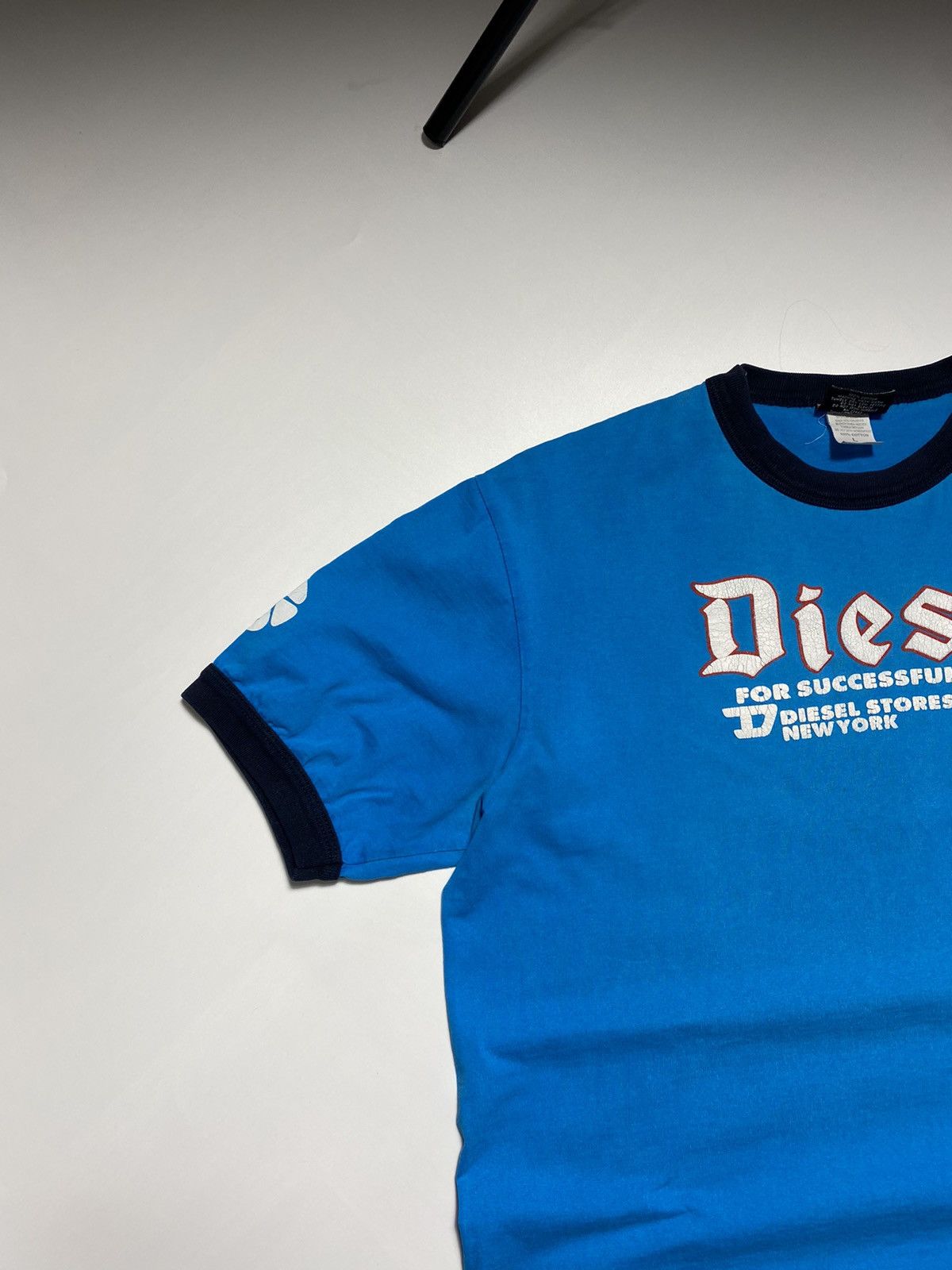 Diesel × Vintage Vintage Y2k Hype Diesel Logo T-shirt Size US M / EU 48-50 / 2 - 2 Thumbnail