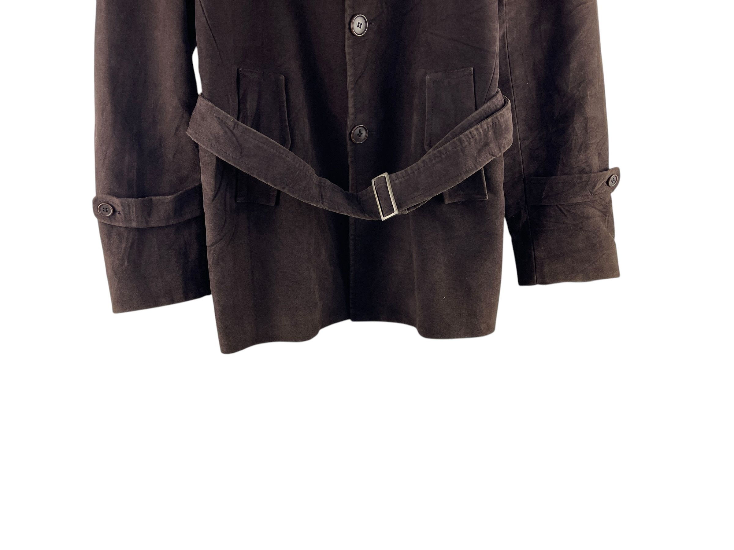 Costume National Costume National Homme Velvet Belt Jacket Size US M / EU 48-50 / 2 - 9 Thumbnail
