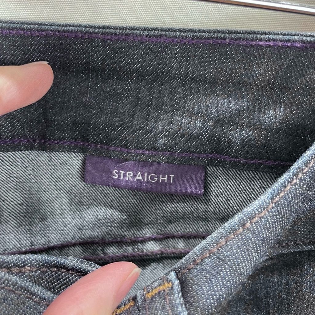 NYDJ NYDJ Marilyn Straight Dark Rinse Jeans Size 6 Size 28" / US 6 / IT 42 - 7 Thumbnail