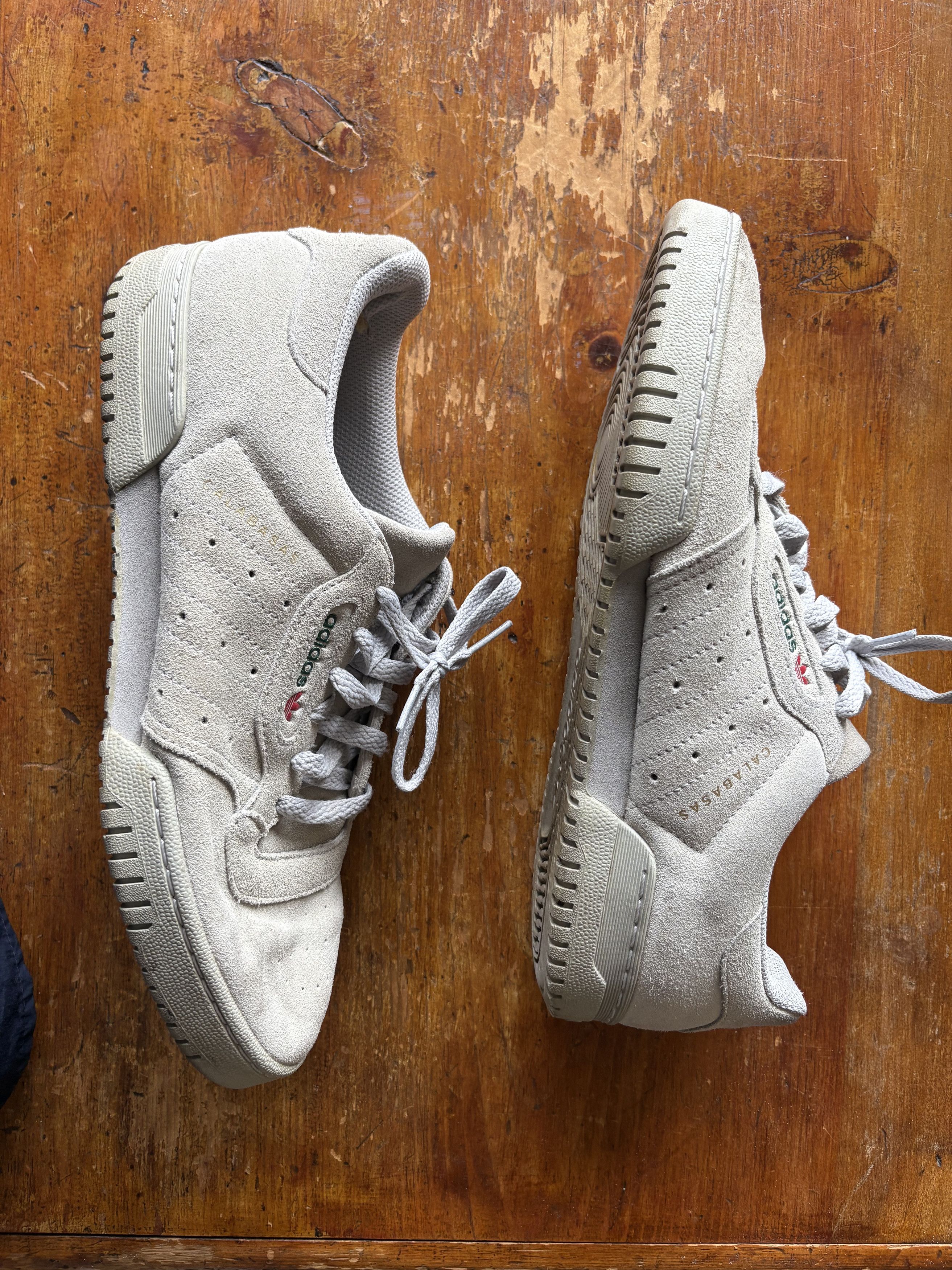 Yeezy Yeezy Powerphase Gray Suade Size US 9.5 / EU 42-43 - 8 Thumbnail