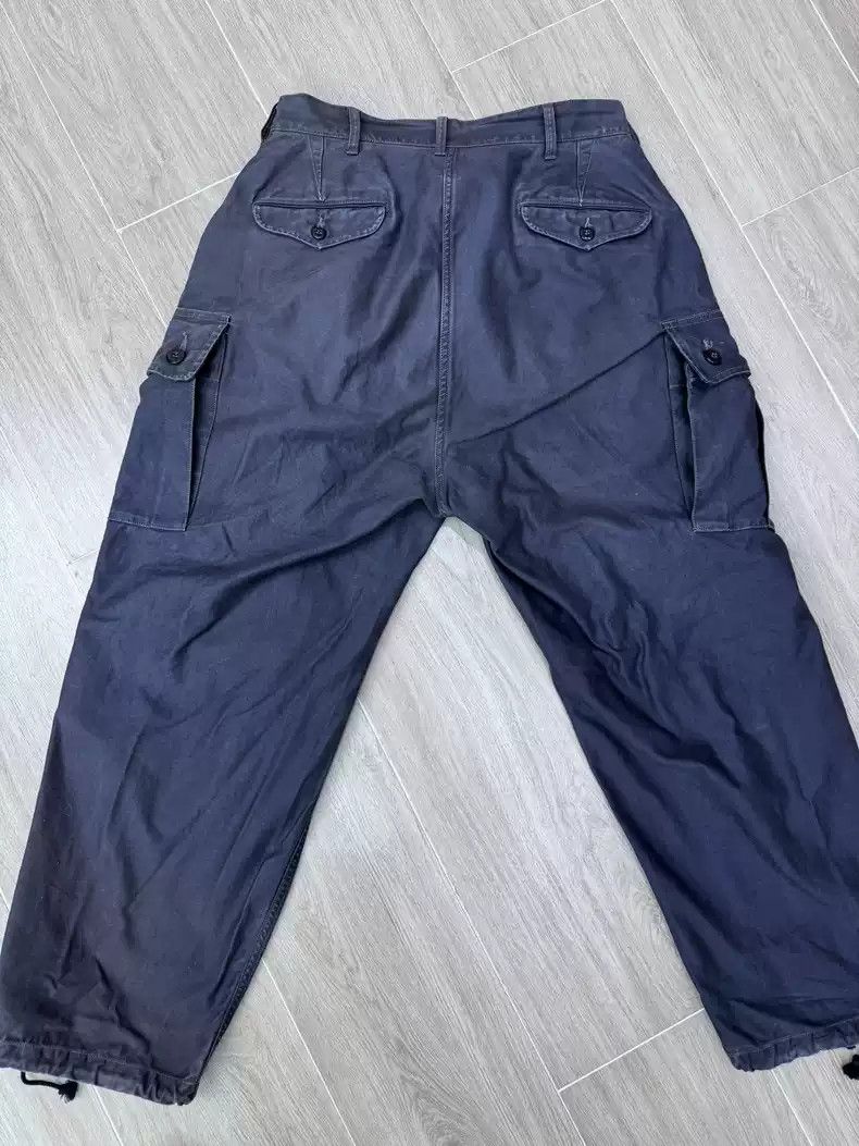 image of Freewheelers Jungle Fatigue 60S Jungle Army Pants in Blue, Men's (Size 32)
