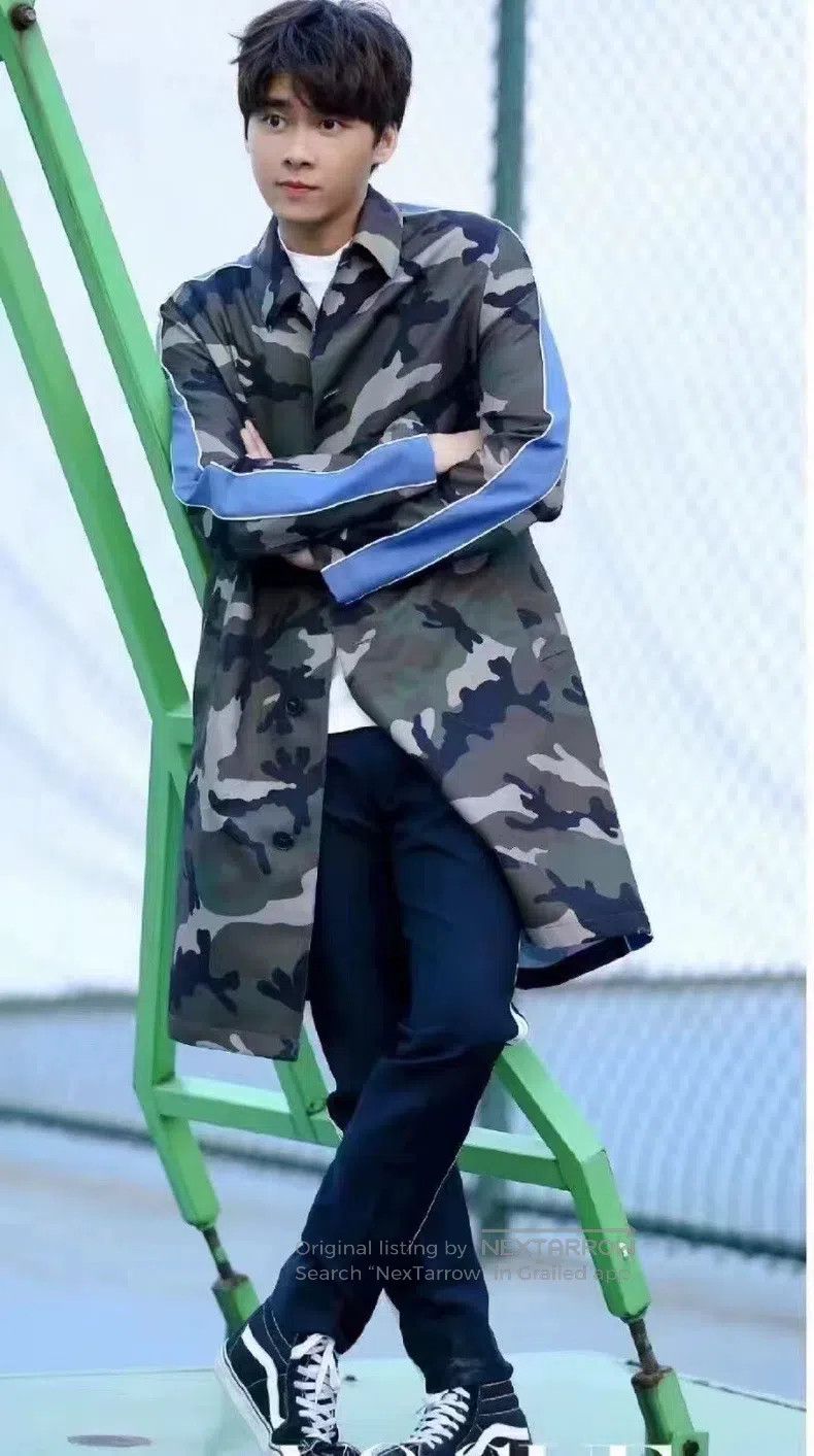 Valentino Valentino Camouflage long trench coat Size US M / EU 48-50 / 2 - 8 Thumbnail