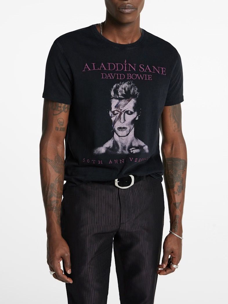John Varvatos David Bowie Aladdin Sane Tee medium Size US M / EU 48-50 / 2 - 1 Thumbnail