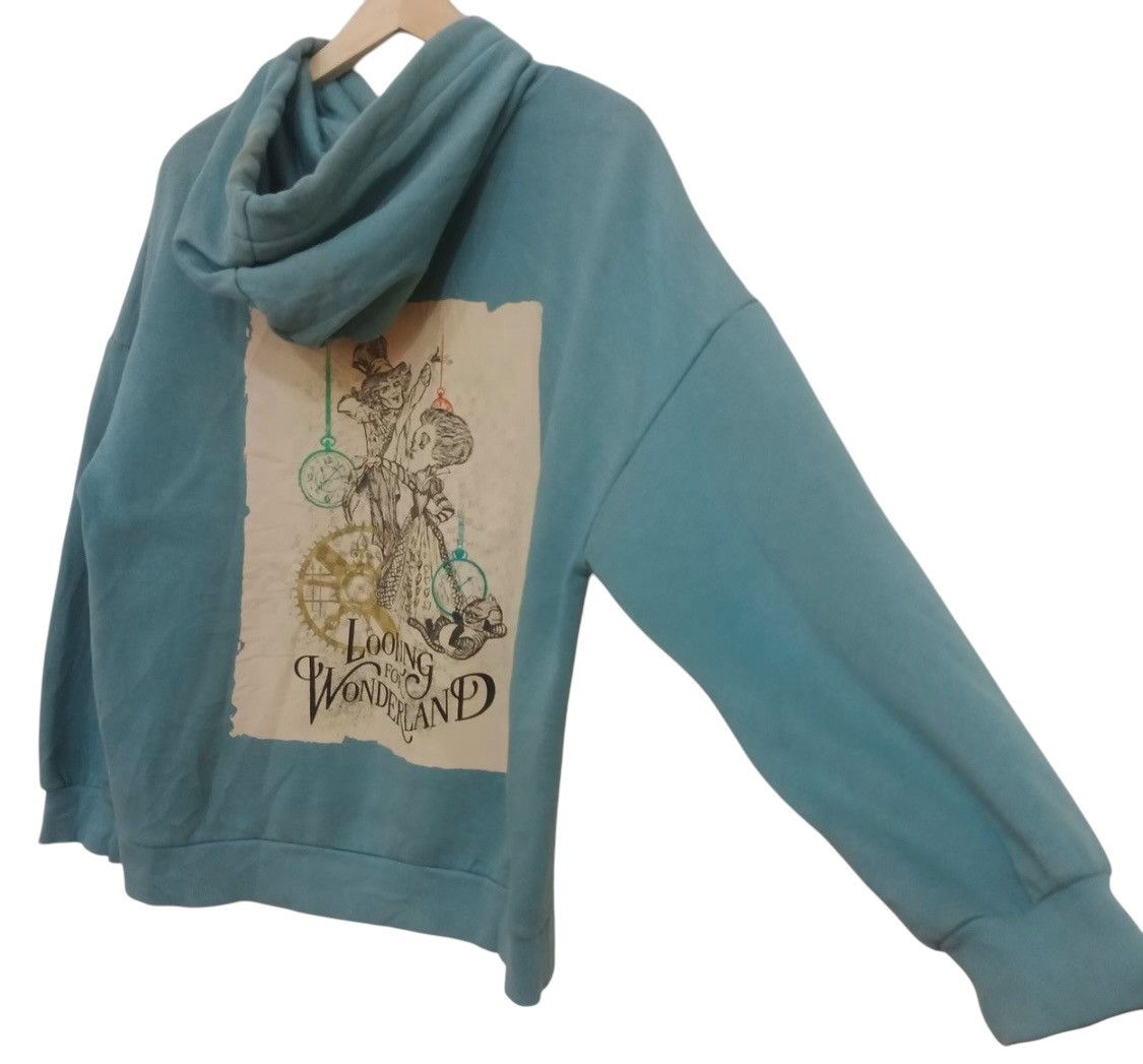 Cartoon Network × Disney × Sci-Fi Fantasy 🔥Disney Alice In Wonderland Oversized Hoodie Size L / US 10 / IT 46 - 3 Thumbnail