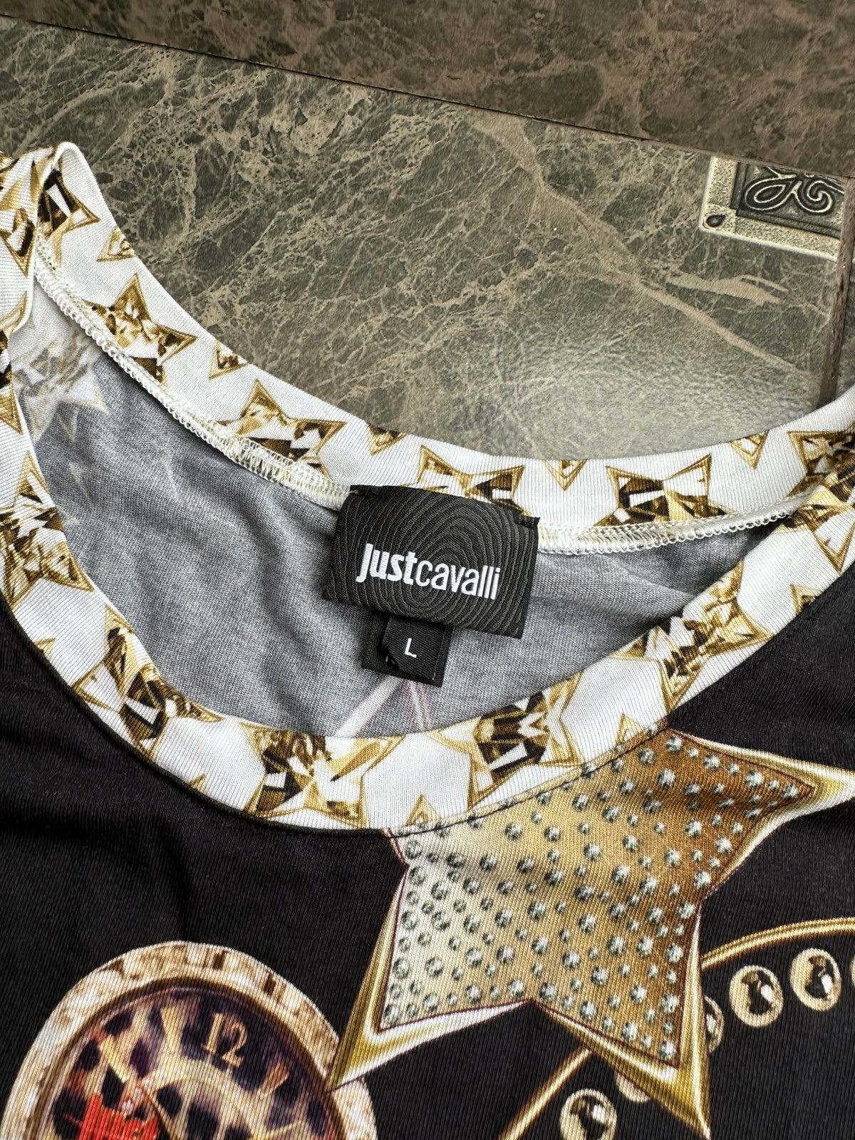 Just Cavalli Just Cavalli Woman Tunic Abstract Print Shirt Sz L Size L / US 10 / IT 46 - 6 Thumbnail
