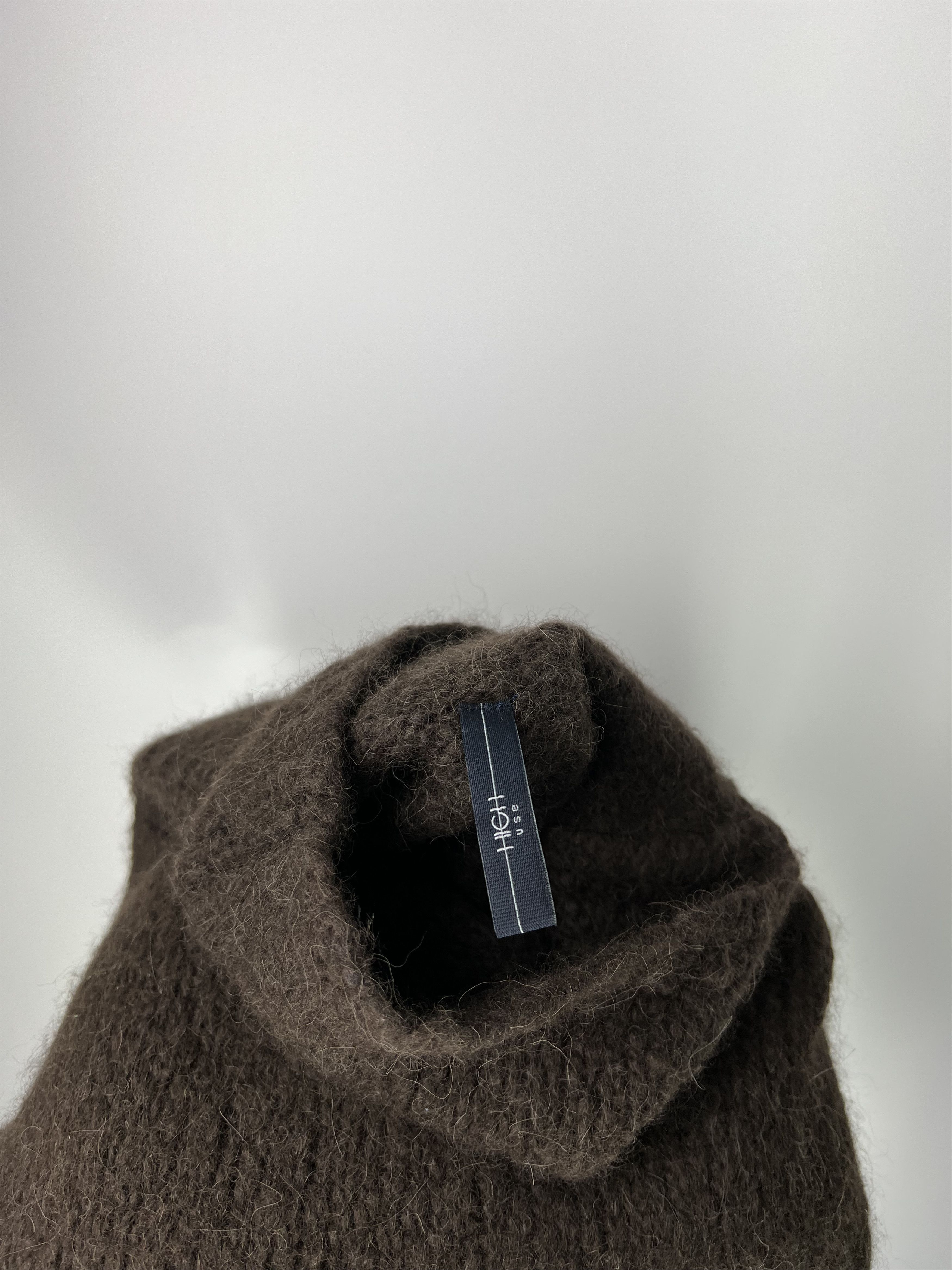 Other High Use Brown Alpaca Wool Turtleneck Top Size L Size L / US 10 / IT 46 - 7 Thumbnail
