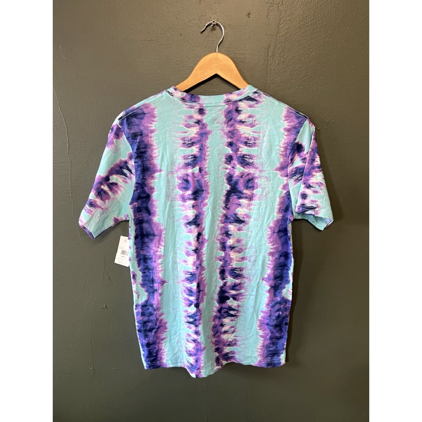 Volcom VINTAGE Volcom Mens Blue Short Sleeve Tye Dye T-shirt S NWT Size US S / EU 44-46 / 1 - 2 Thumbnail