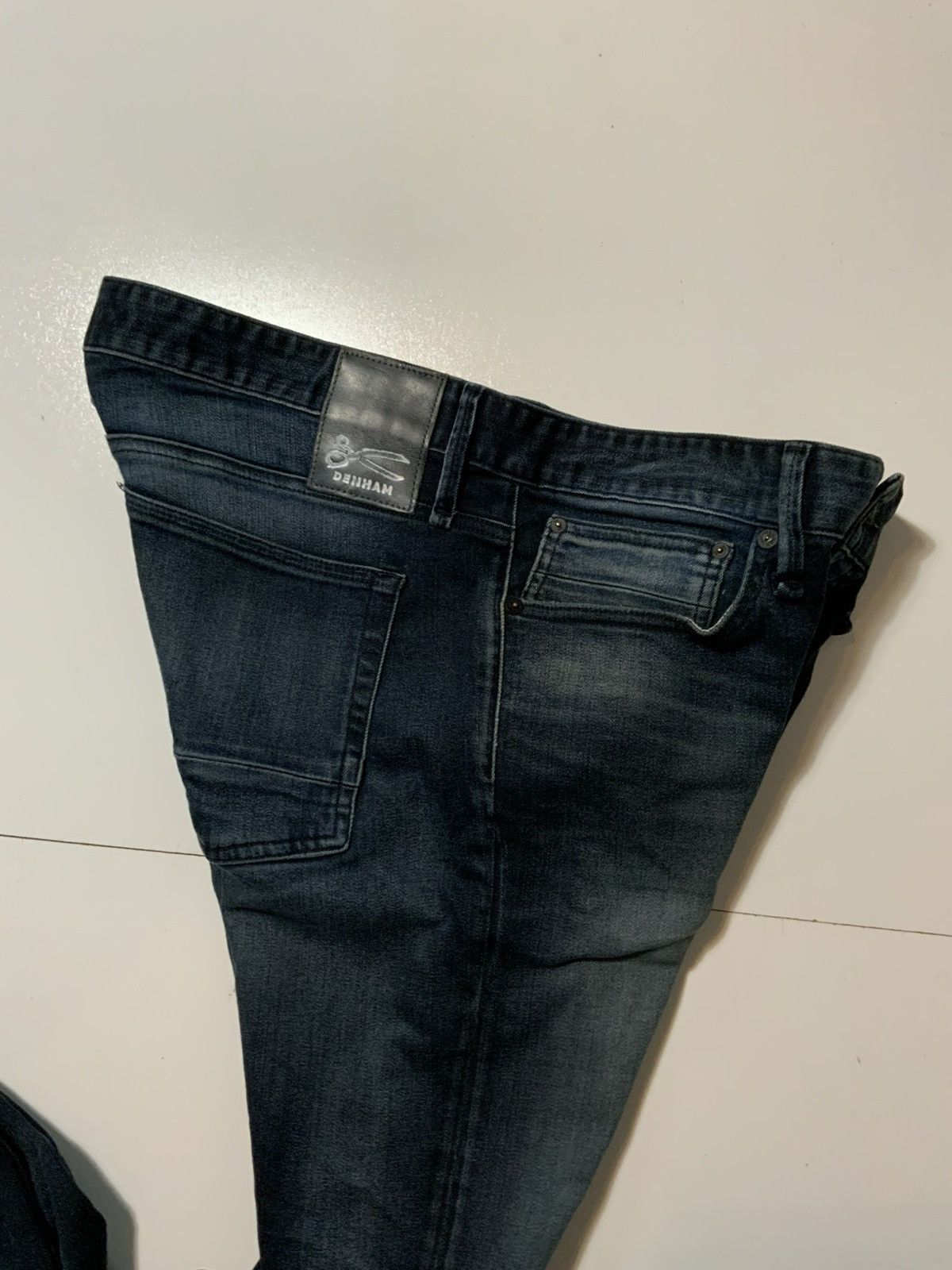 DENHAM Denham The Jeanmaker Bolt Skinny Slim Button Fly Denim Jeans Size US 36 / EU 52 - 10 Thumbnail
