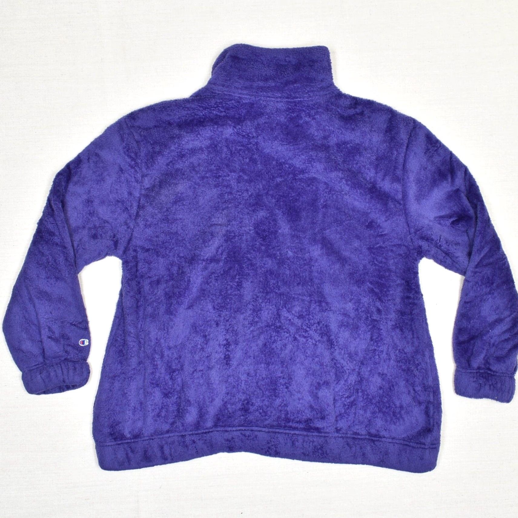 Champion Champion Women Jacket Purple Fleece Full Zip Pockets L Size Polyester Basic Size L / US 10 / IT 46 - 3 Thumbnail