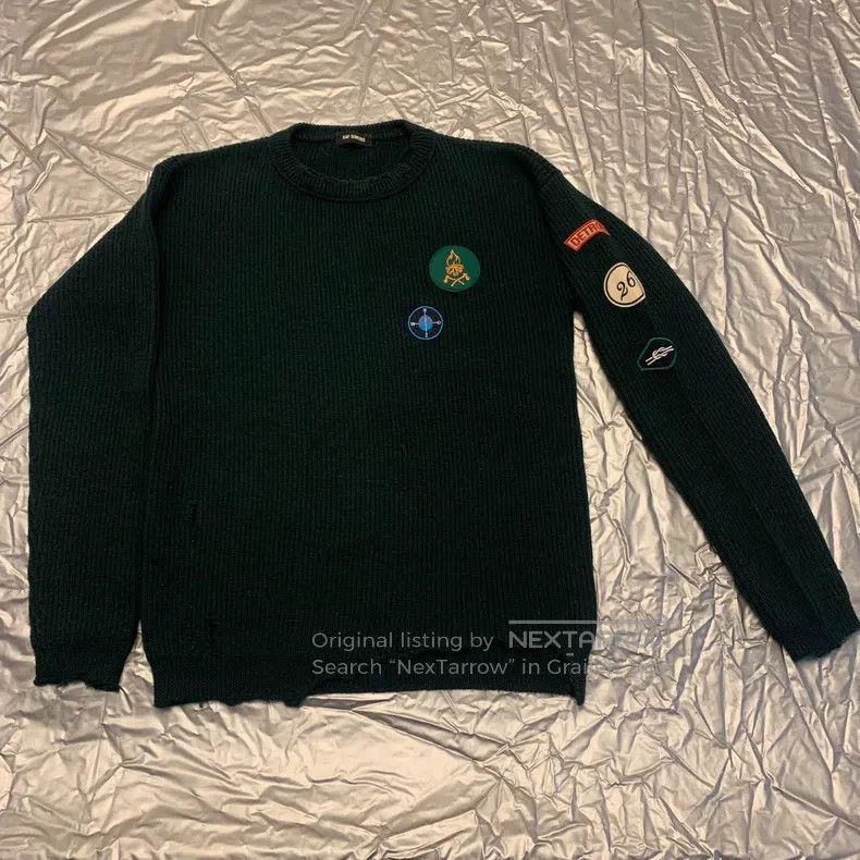 Raf Simons Raf simons Badge sweater Size US L / EU 52-54 / 3 - 1 Thumbnail