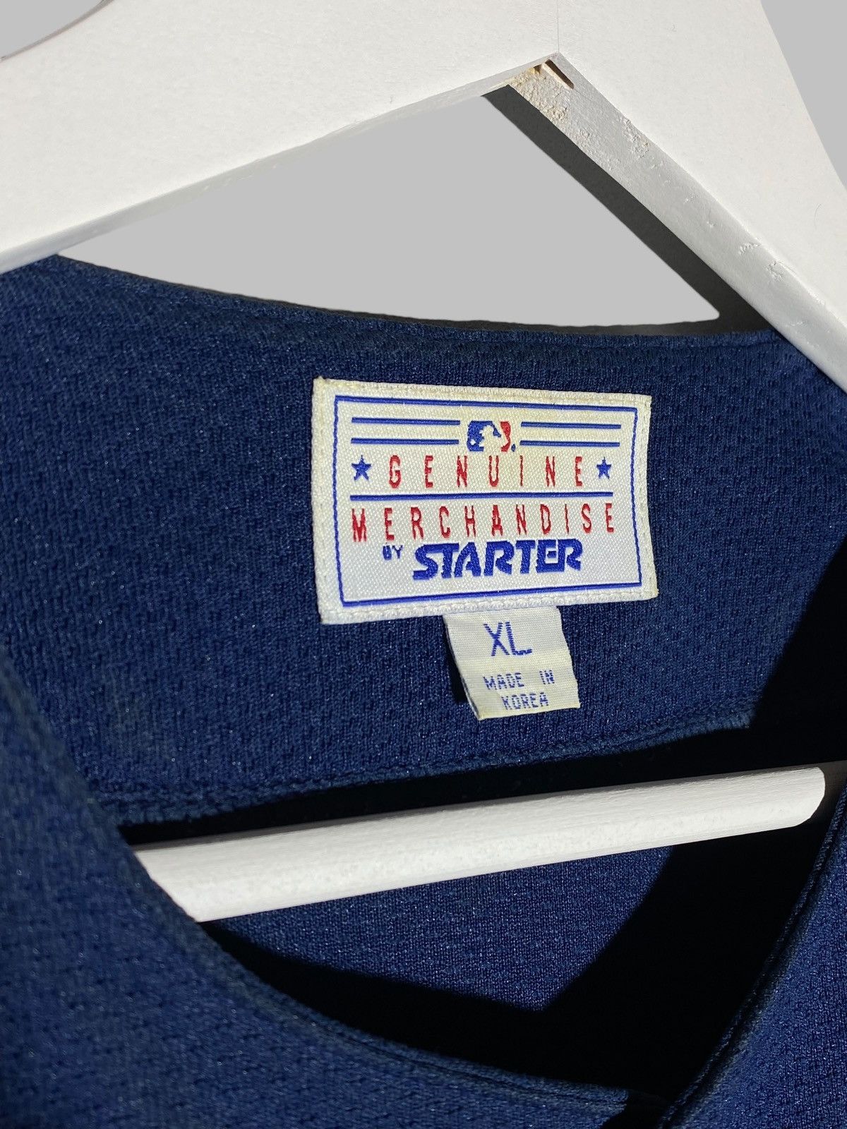 Starter Vintage Starter Cleveland Indians Baseball Jersey Button Up Size US XL / EU 56 / 4 - 13 Thumbnail