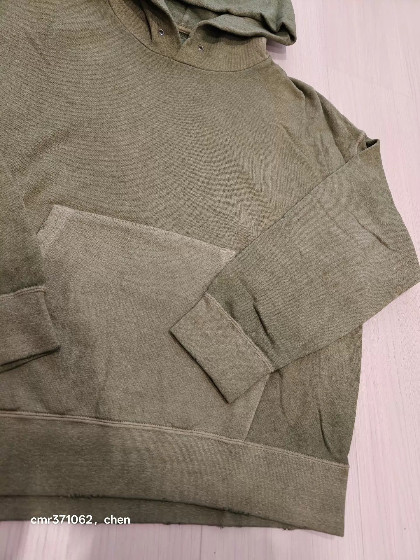 Visvim VISVIM 20AW AMPLUS HOODIE P.O. (UNEVEN DYE) green2 2 Size US M / EU 48-50 / 2 - 3 Thumbnail
