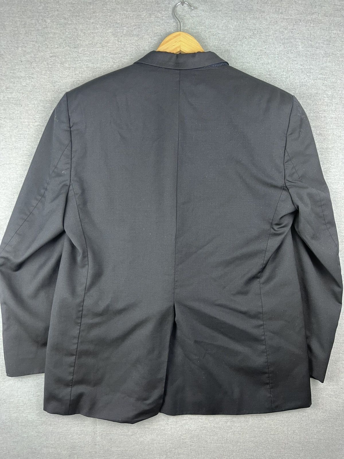 Polo Ralph Lauren Ralph Lauren Wool Blazer Sports Black Coat Jacket Mens L Size 42R - 4 Thumbnail