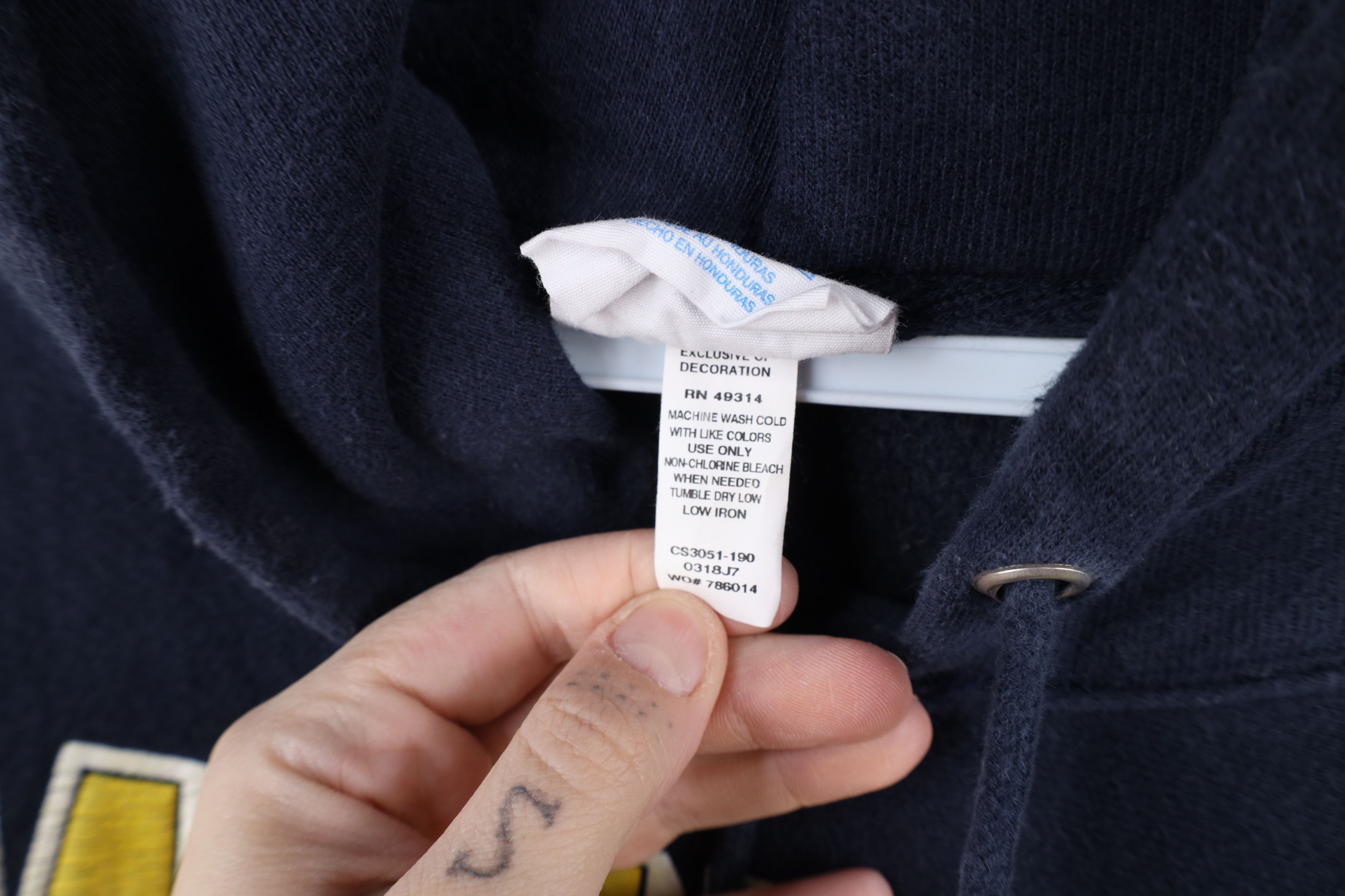 Champion × Vintage Vintage Y2K Champion Reverse University of Michigan Hoodie Size US XXL / EU 58 / 5 - 9 Thumbnail