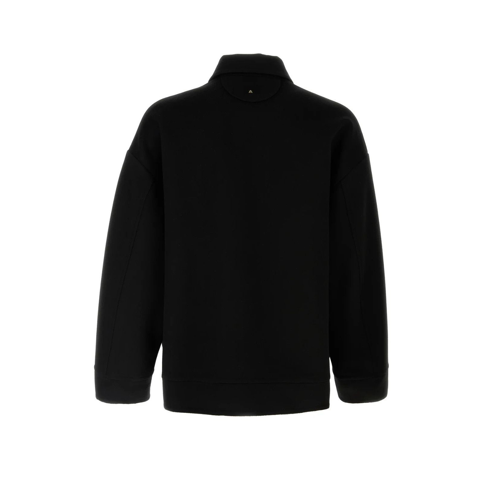 Valentino VALENTINO Black Wool Blend Oversize Jacket New & Authentic ( Size US M / EU 48-50 / 2 - 2 Thumbnail