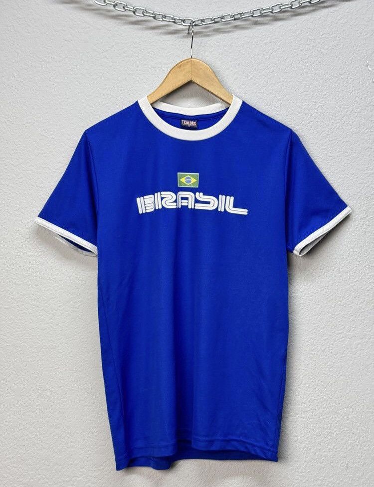 Vintage Vintage Toffs T-shirt Brazil National Team 90s Size Small Size US S / EU 44-46 / 1 - 1 Thumbnail