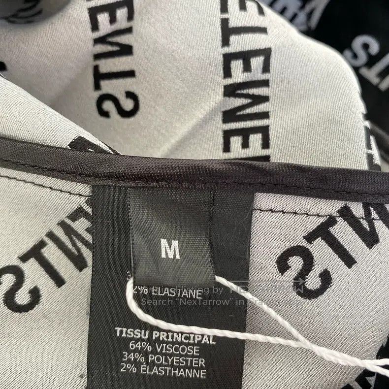Vetements Vetements size M Black Lettering Half Skirt Size 23" - 7 Thumbnail